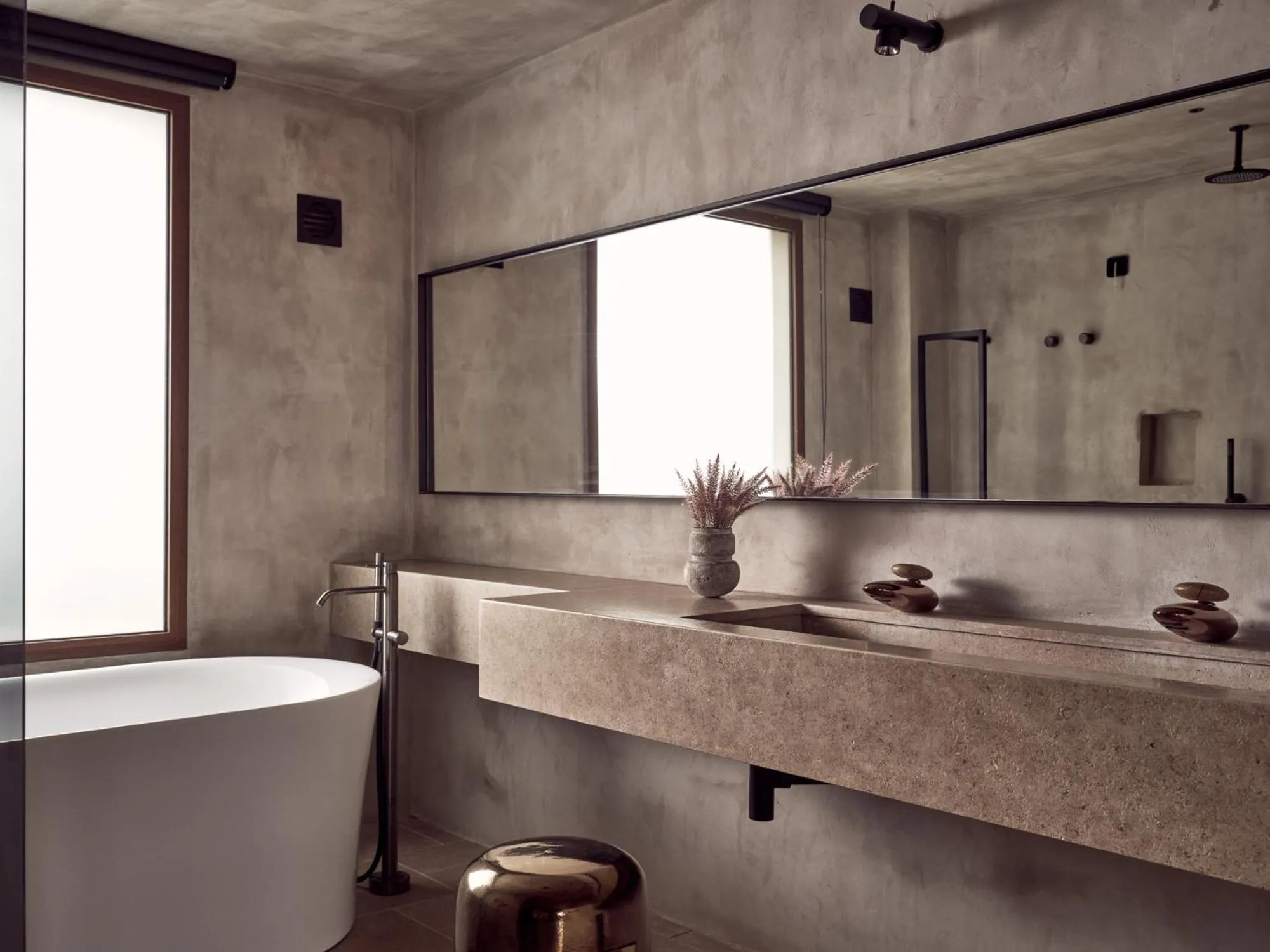 Bathroom in Acro Suites - A Wellbeing Resort