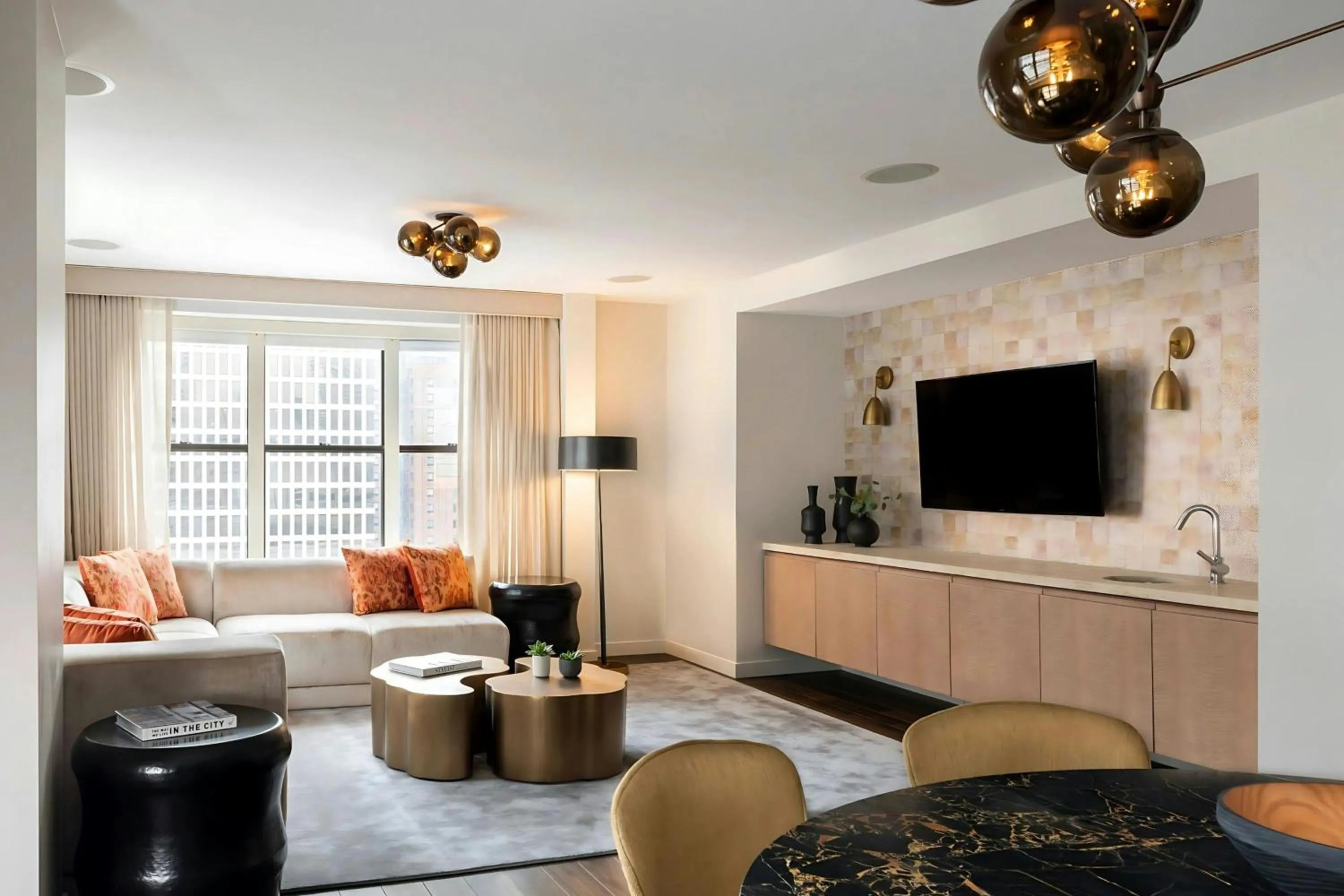 Living room in Hotel 55