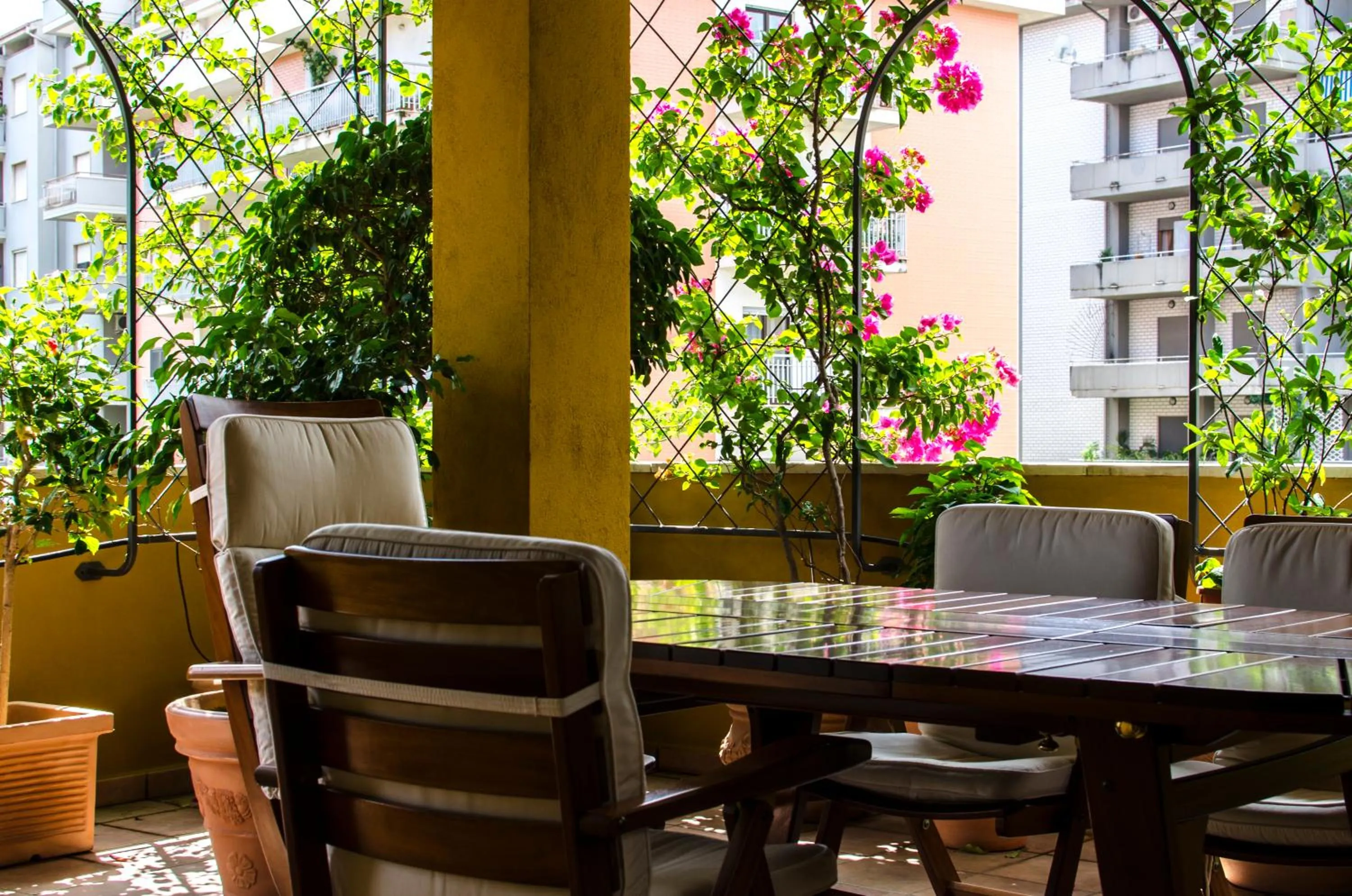 Balcony/Terrace in B&B Tribunale