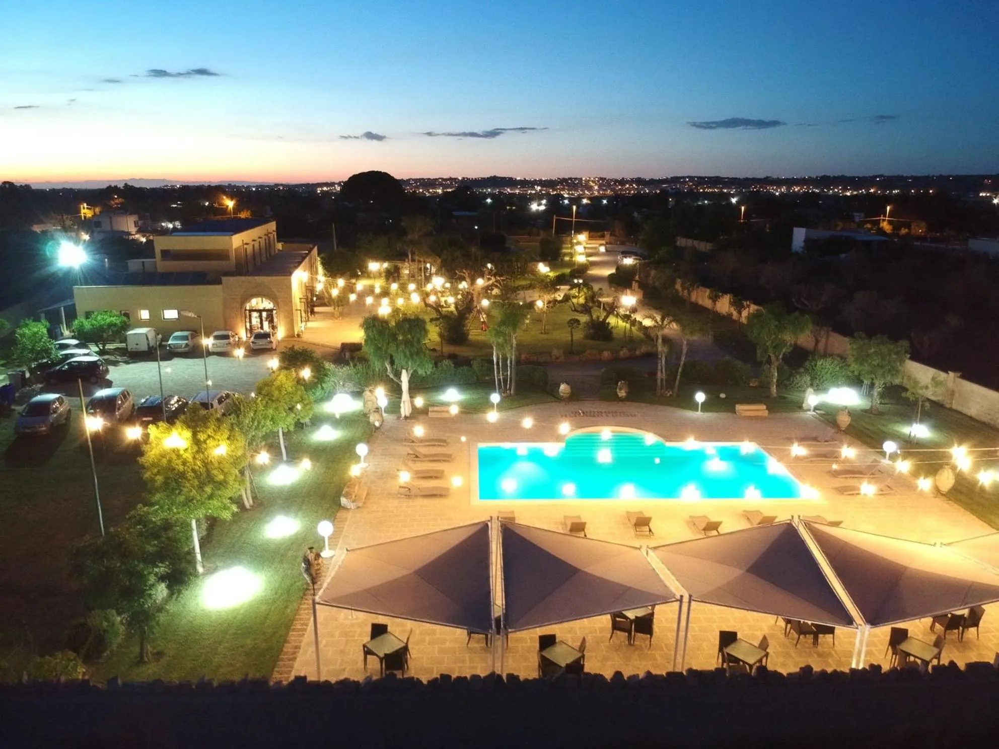 Bird's eye view in Agriturismo Paradiso
