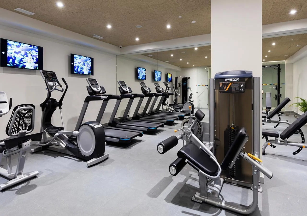 Fitness centre/facilities in Axel Hotel San Sebastián - Adults Only