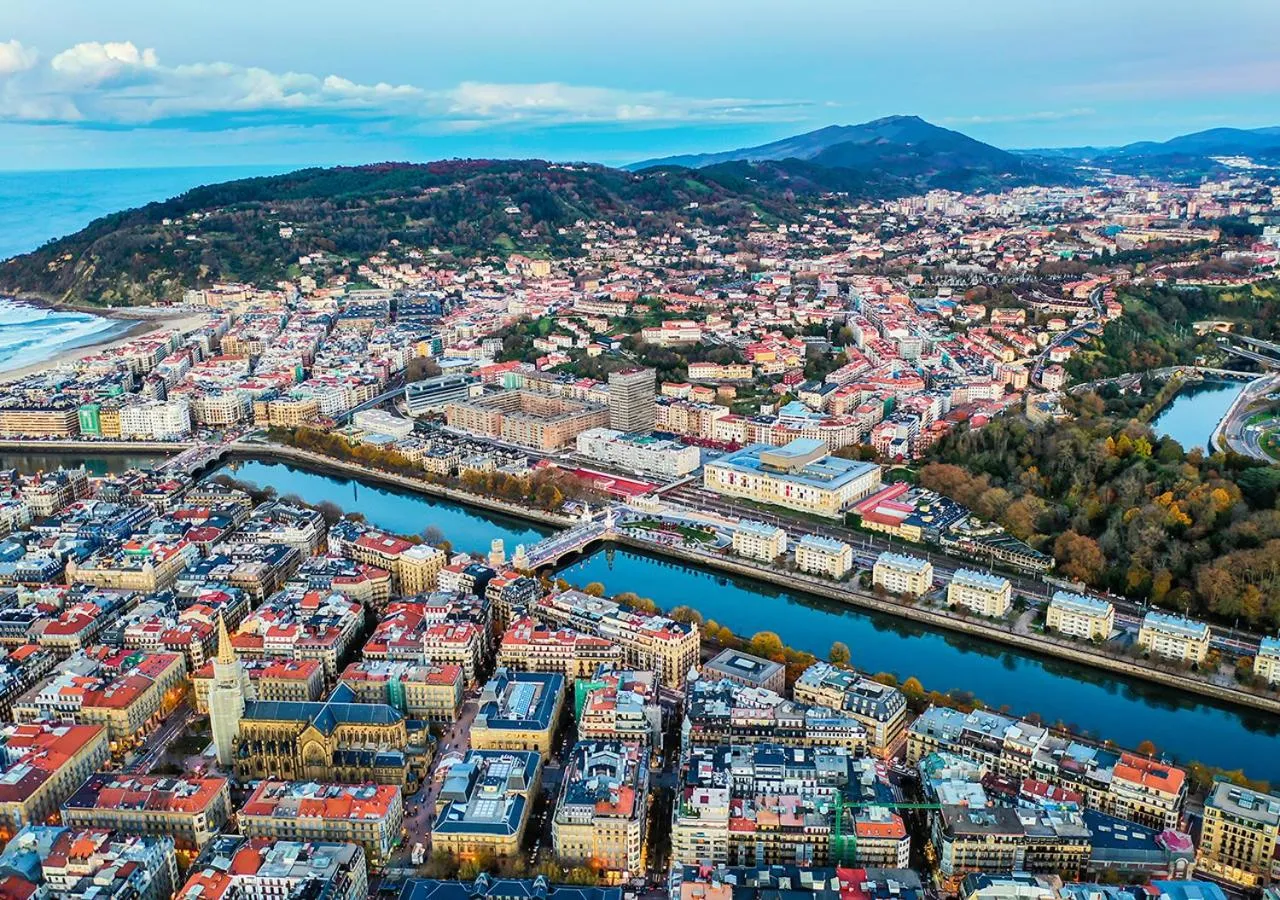Bird's eye view in Axel Hotel San Sebastián - Adults Only
