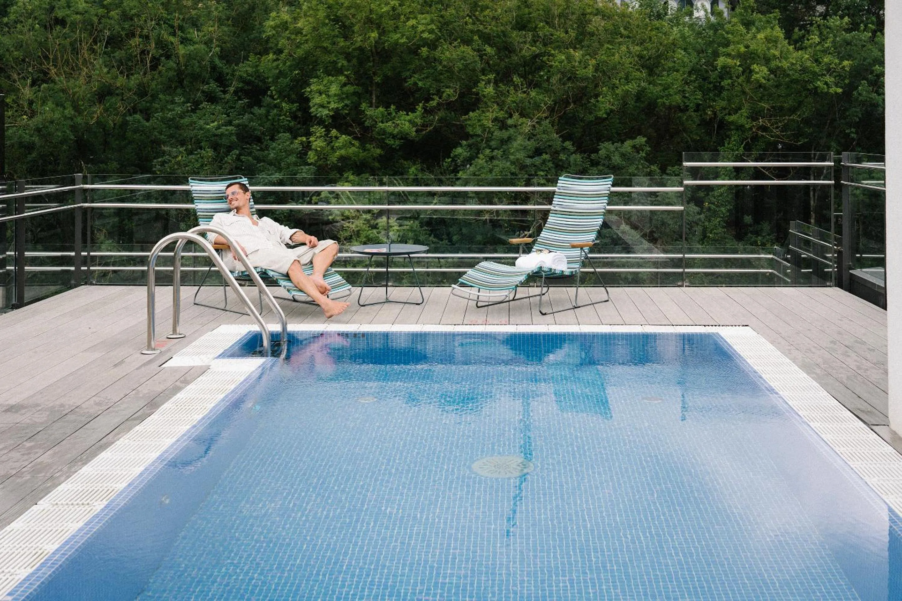 Pool view in Axel Hotel San Sebastián - Adults Only