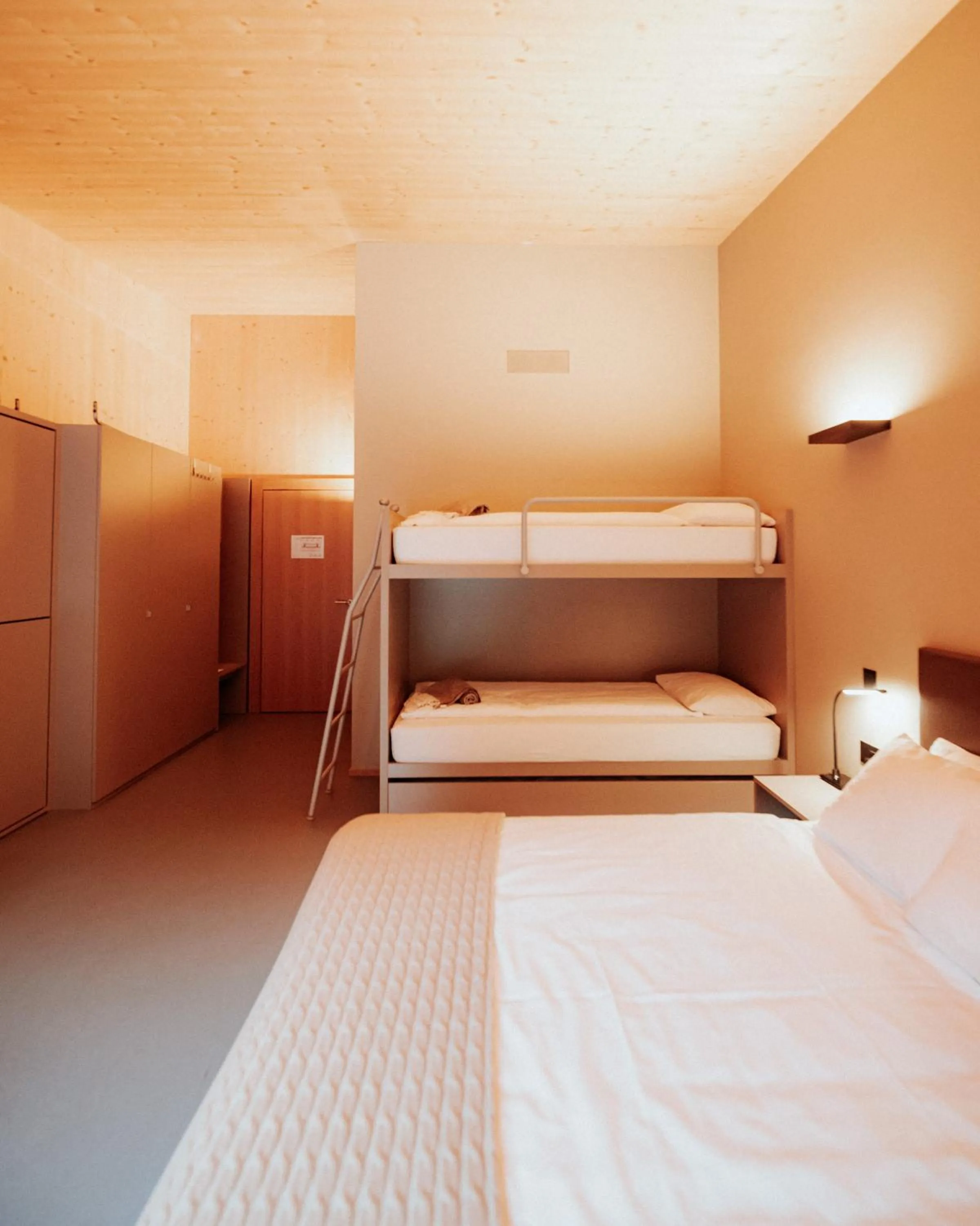 Bathroom, Bed in Campra Alpine Lodge & Spa