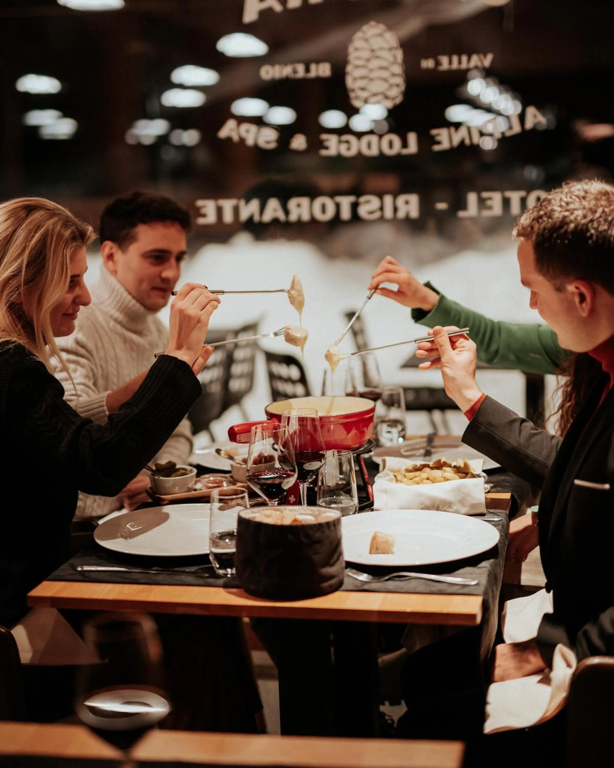 Food close-up in Campra Alpine Lodge & Spa