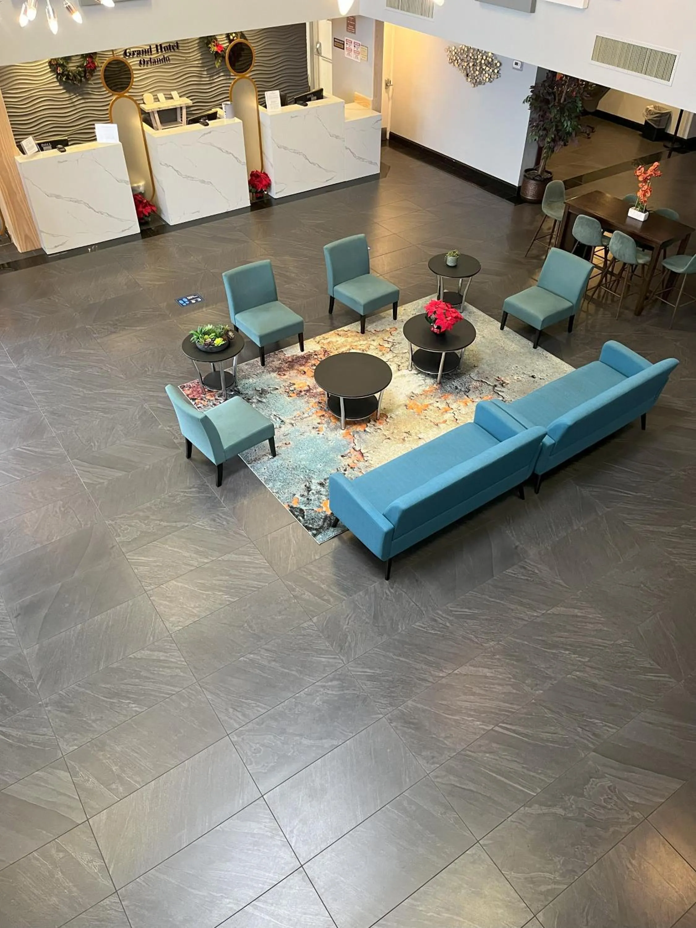 Lobby or reception in Grand Hotel Orlando at Universal Blvd - Shuttle to Theme Parks