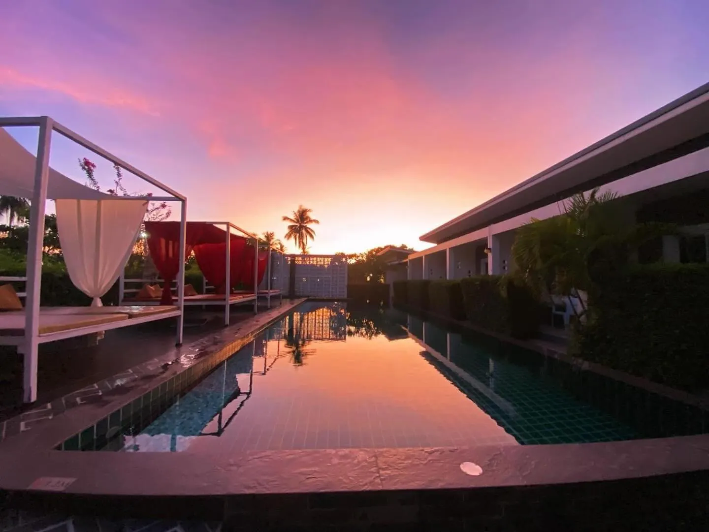 Swimming pool in Phangan Hometown Resort - Adults Only