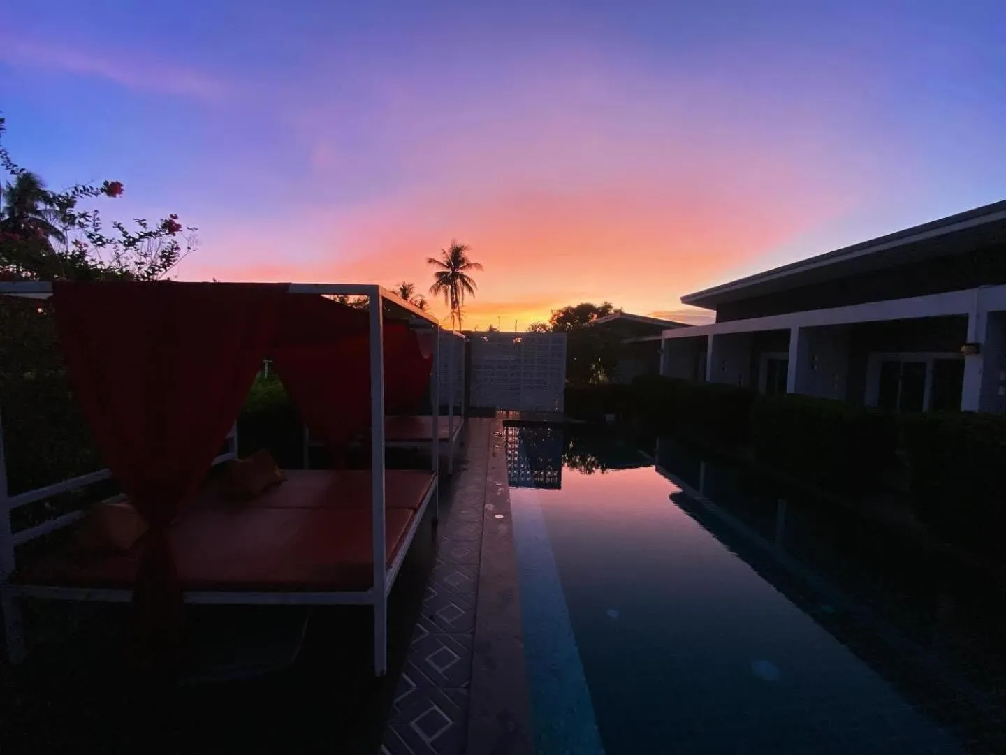 Swimming pool in Phangan Hometown Resort - Adults Only