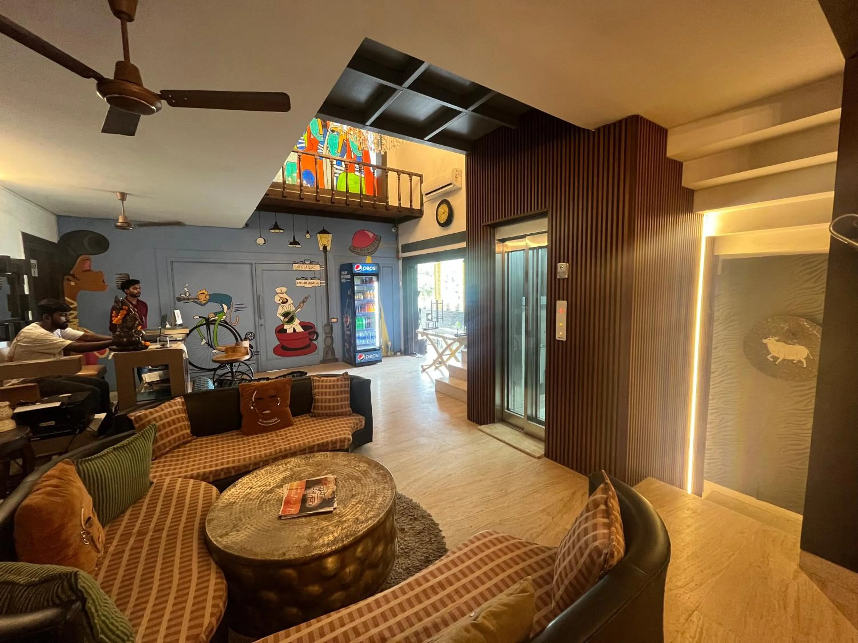 Lobby or reception in Aakritii Hotels