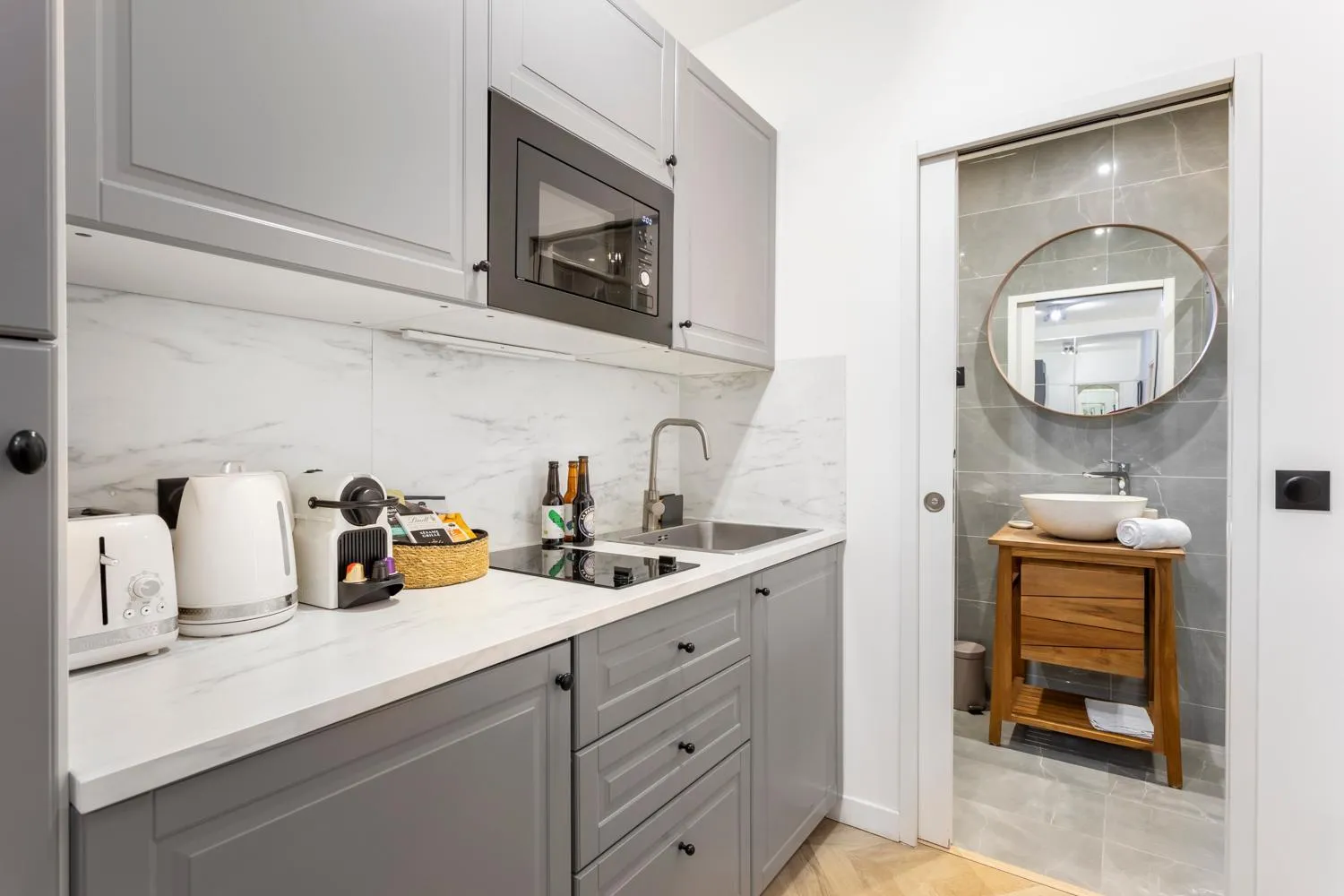 Kitchen or kitchenette in Best Stay Jeuneurs