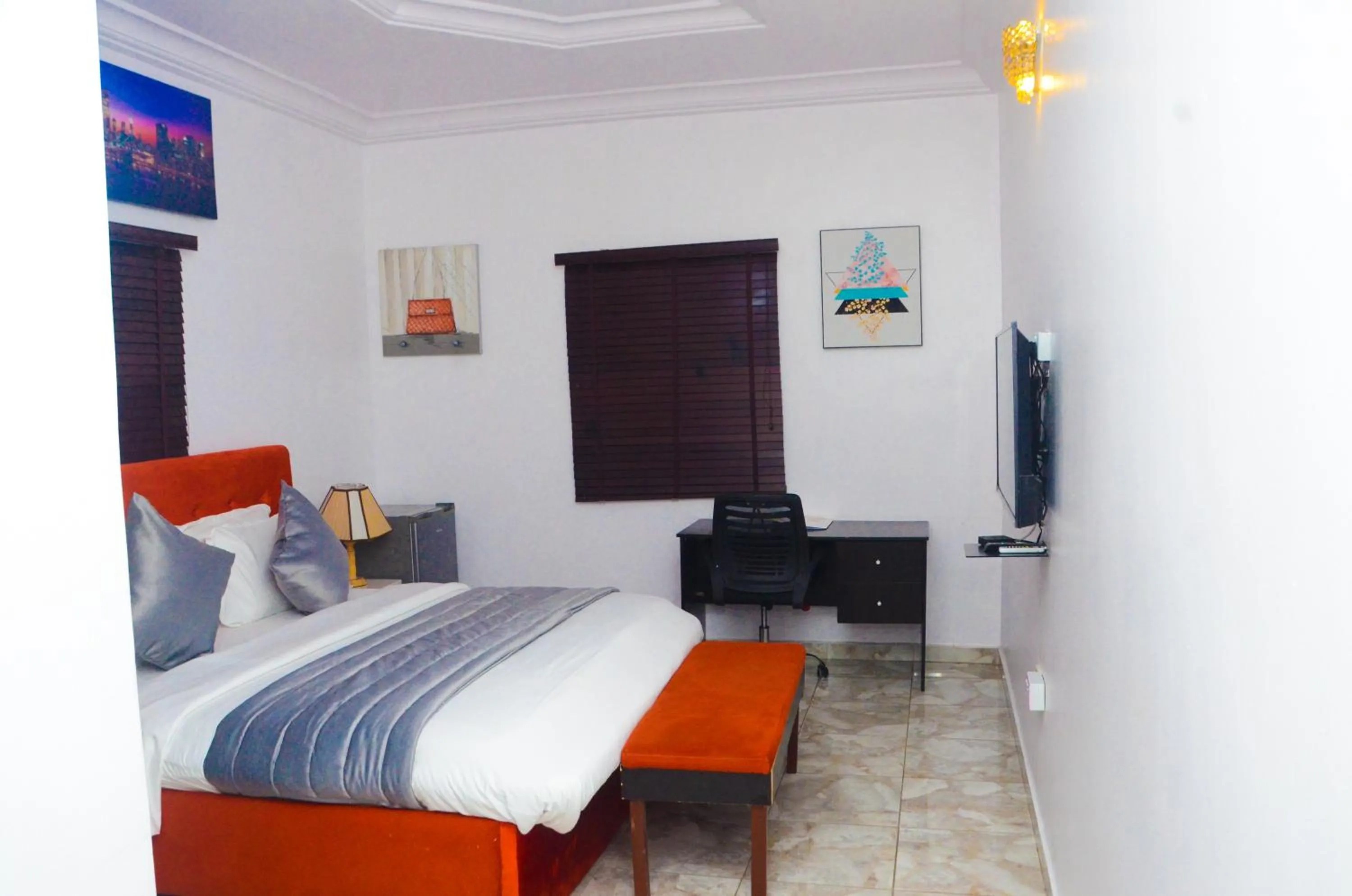 Bed in J Gibson Hotel