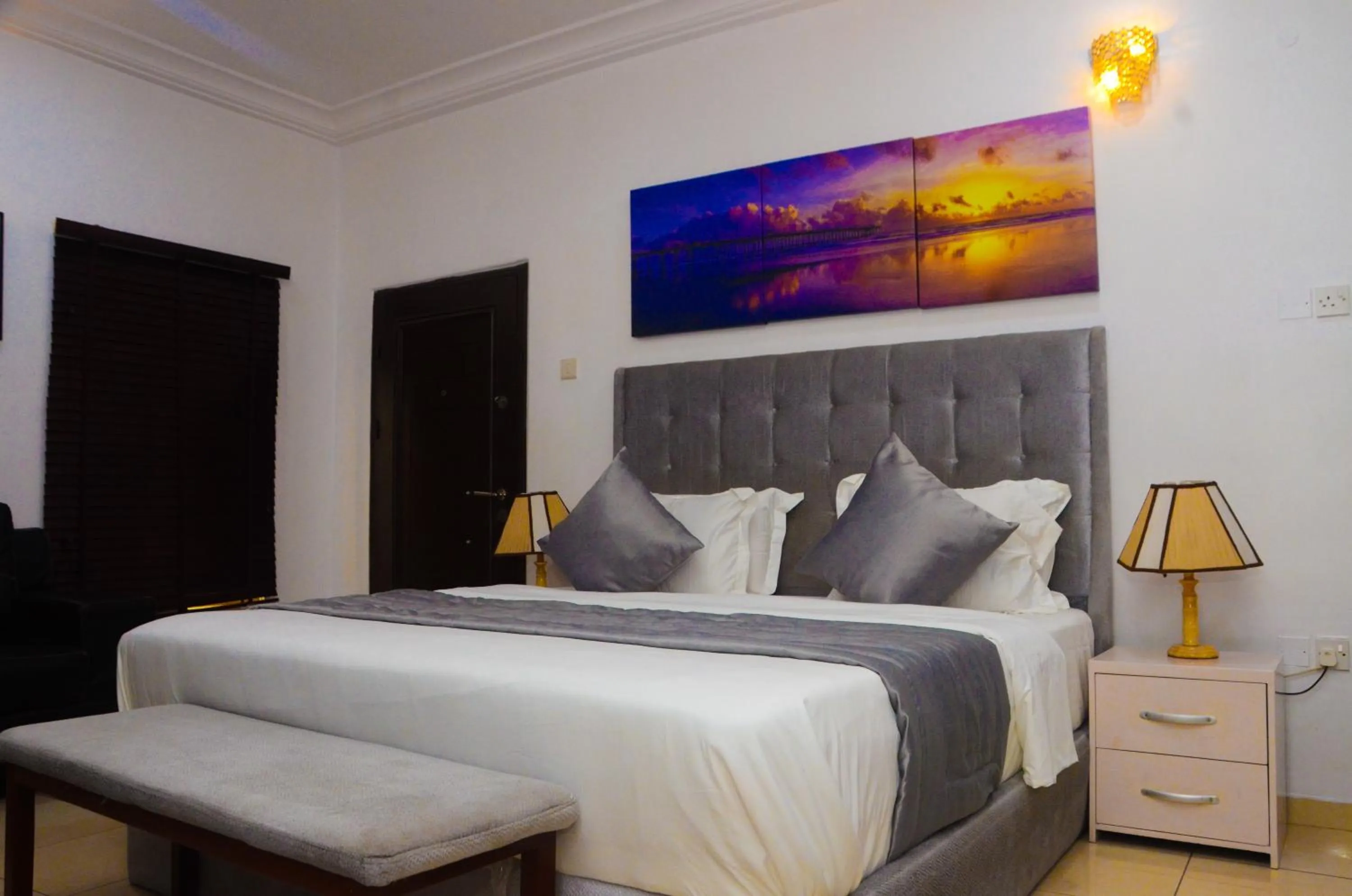 Bed in J Gibson Hotel