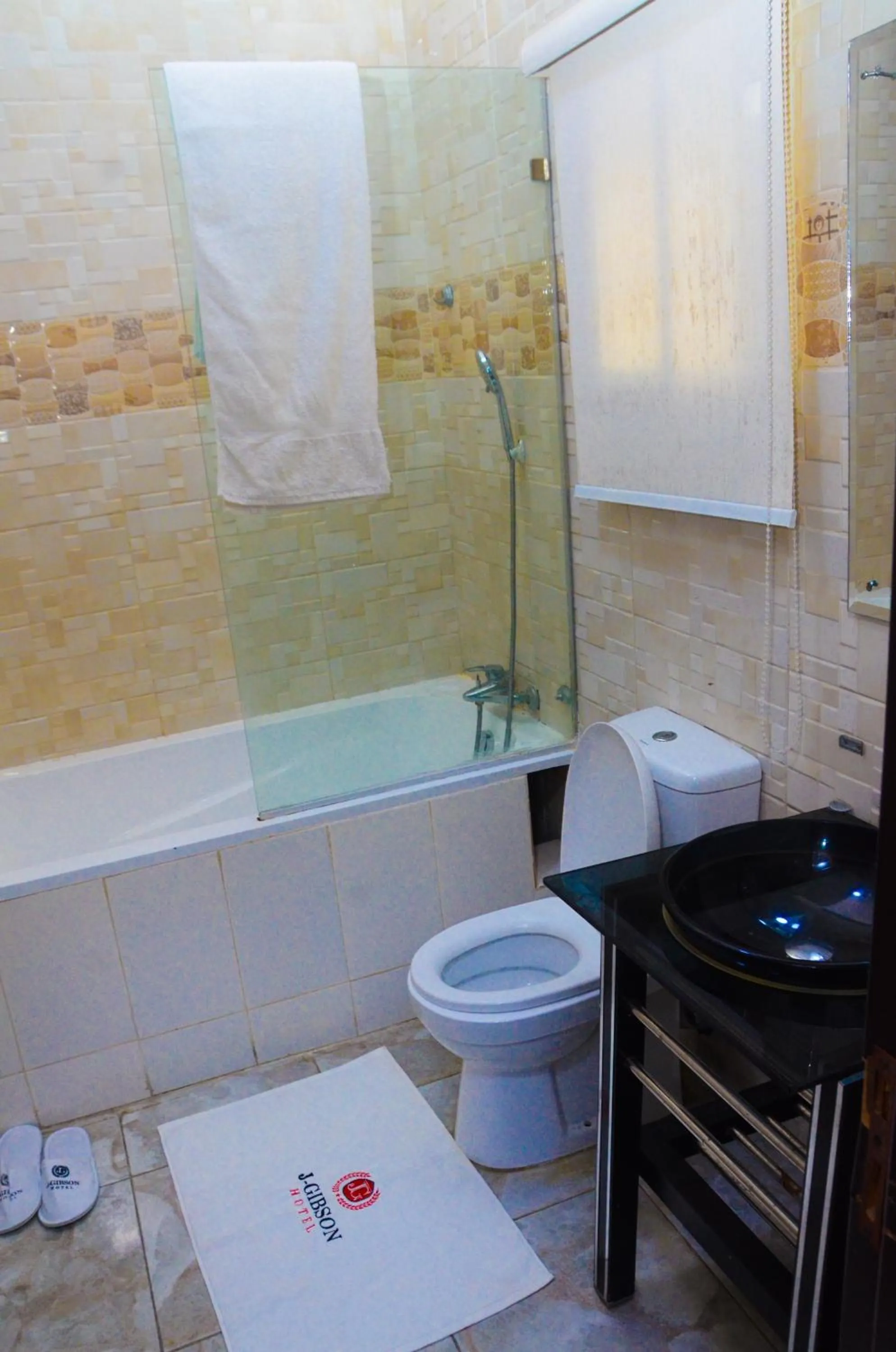 Bathroom in J Gibson Hotel