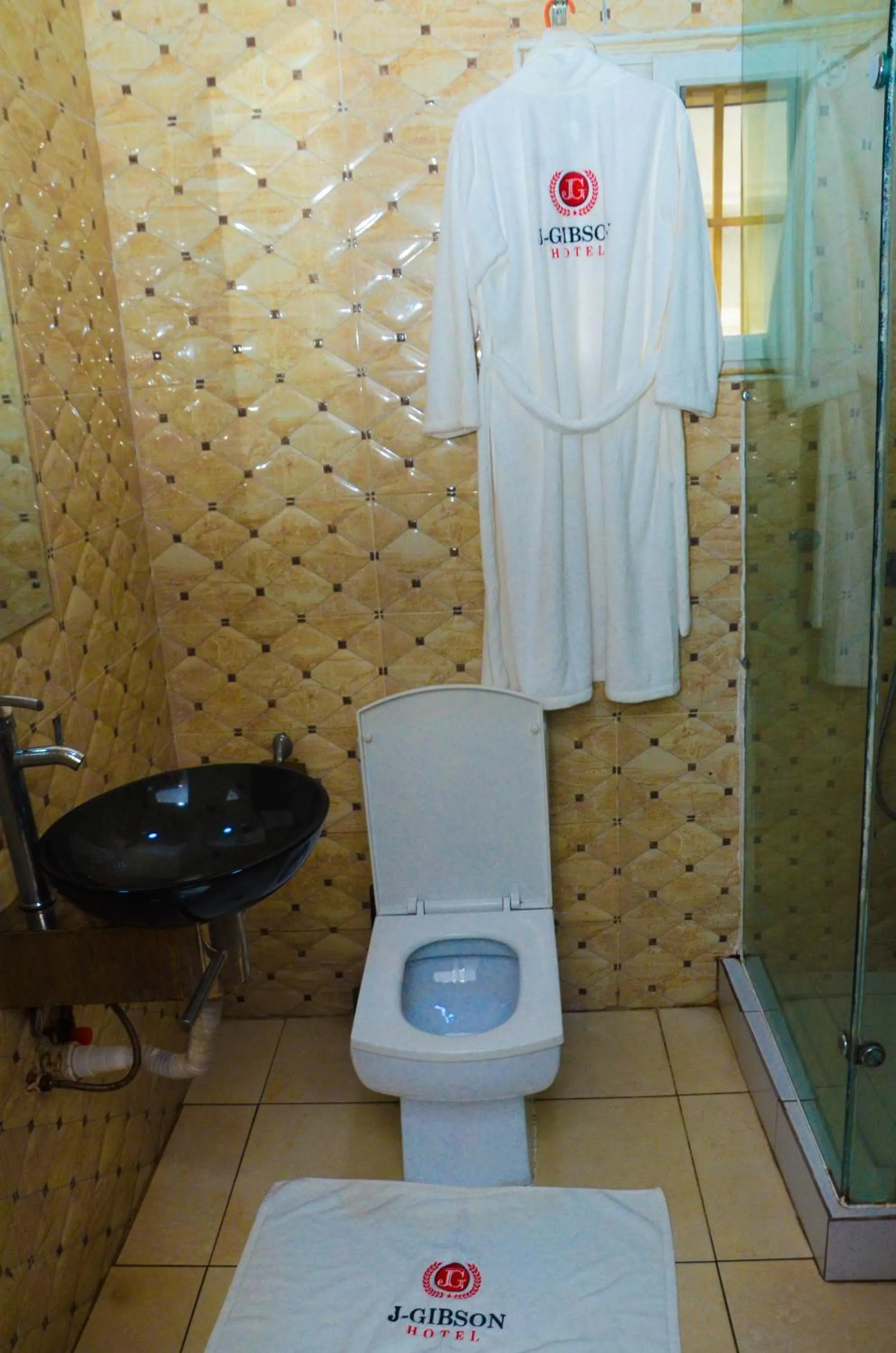 Bathroom in J Gibson Hotel