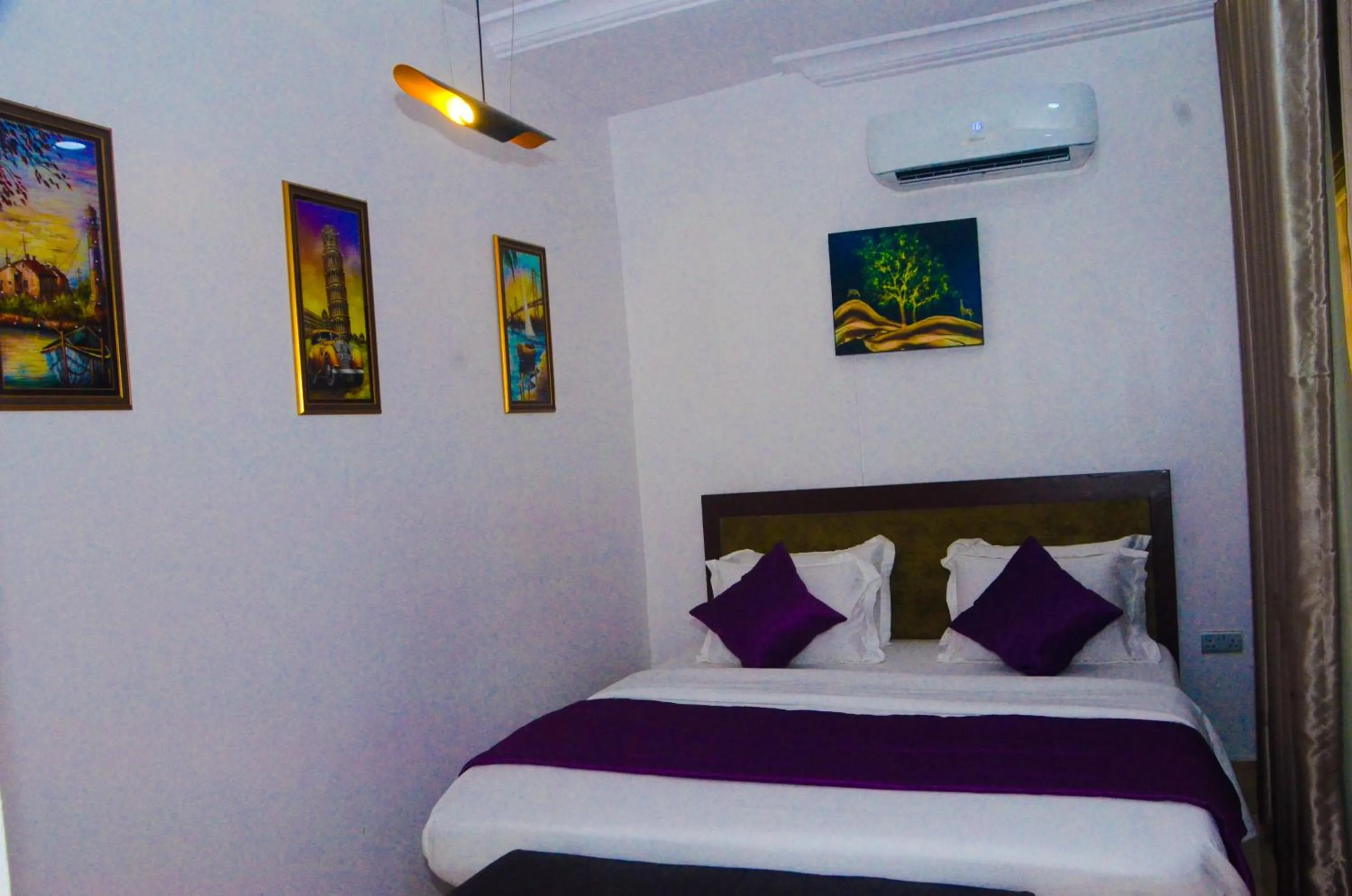 Bed in J Gibson Hotel