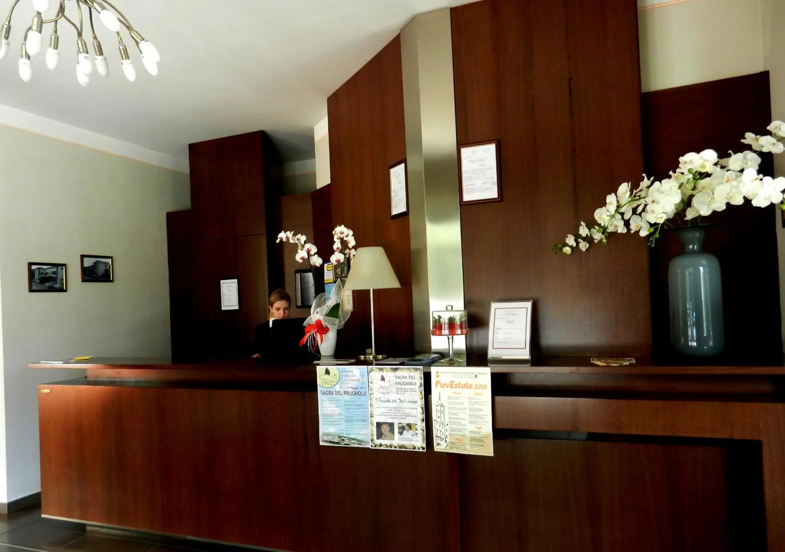 Lobby or reception in Hotel Santo Stefano