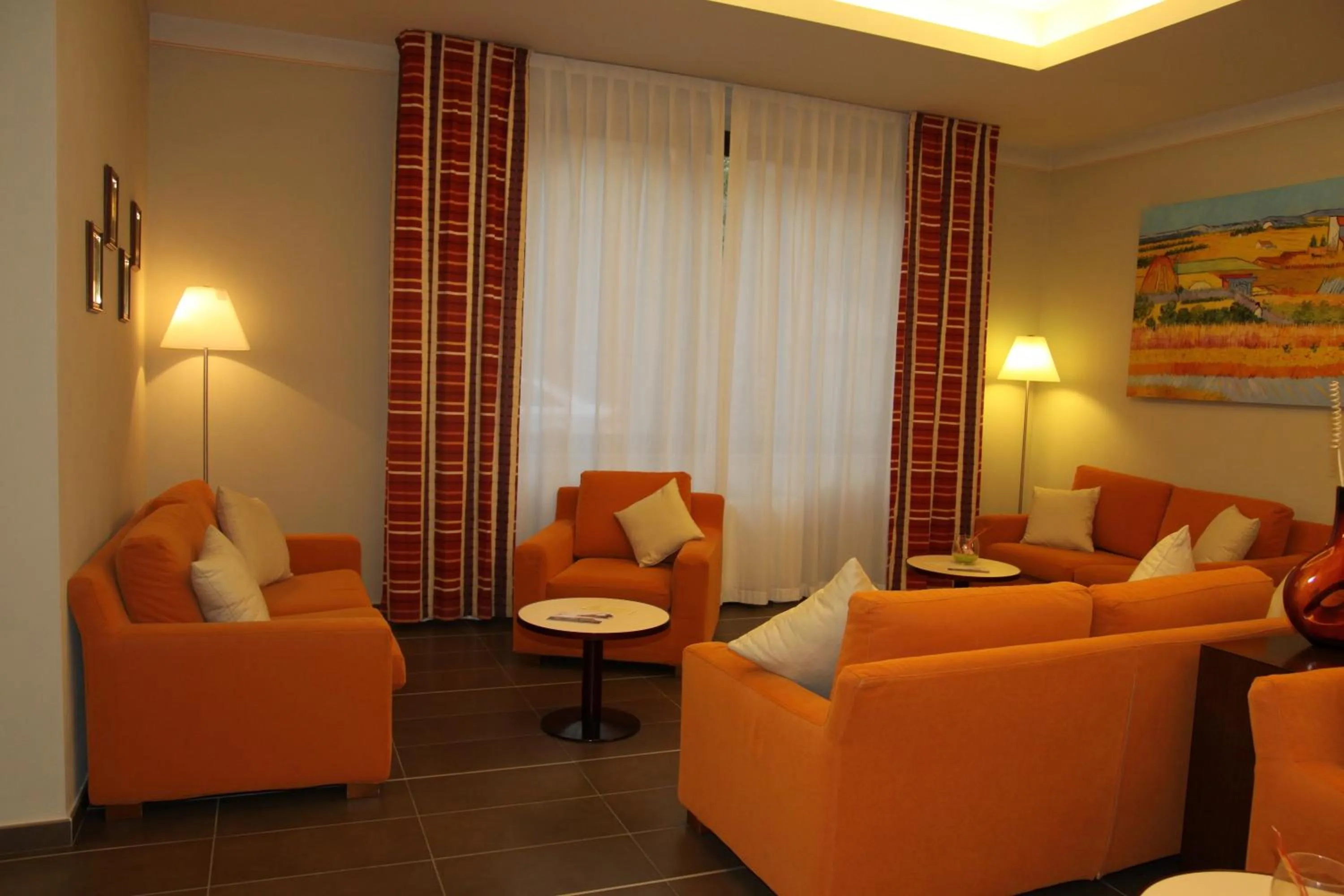 Communal lounge/ TV room in Hotel Santo Stefano