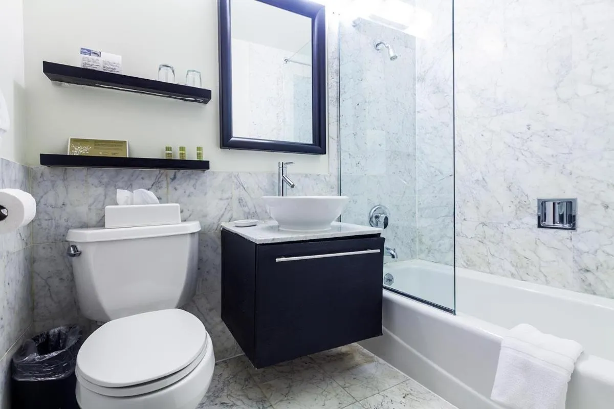 Bathroom in Eurostars Wall Street