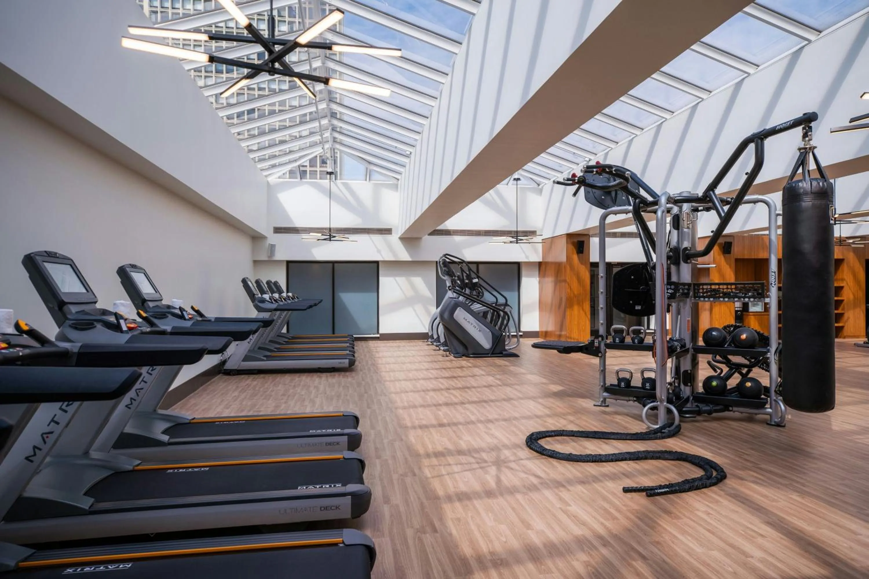 Fitness centre/facilities in Philadelphia Marriott Old City