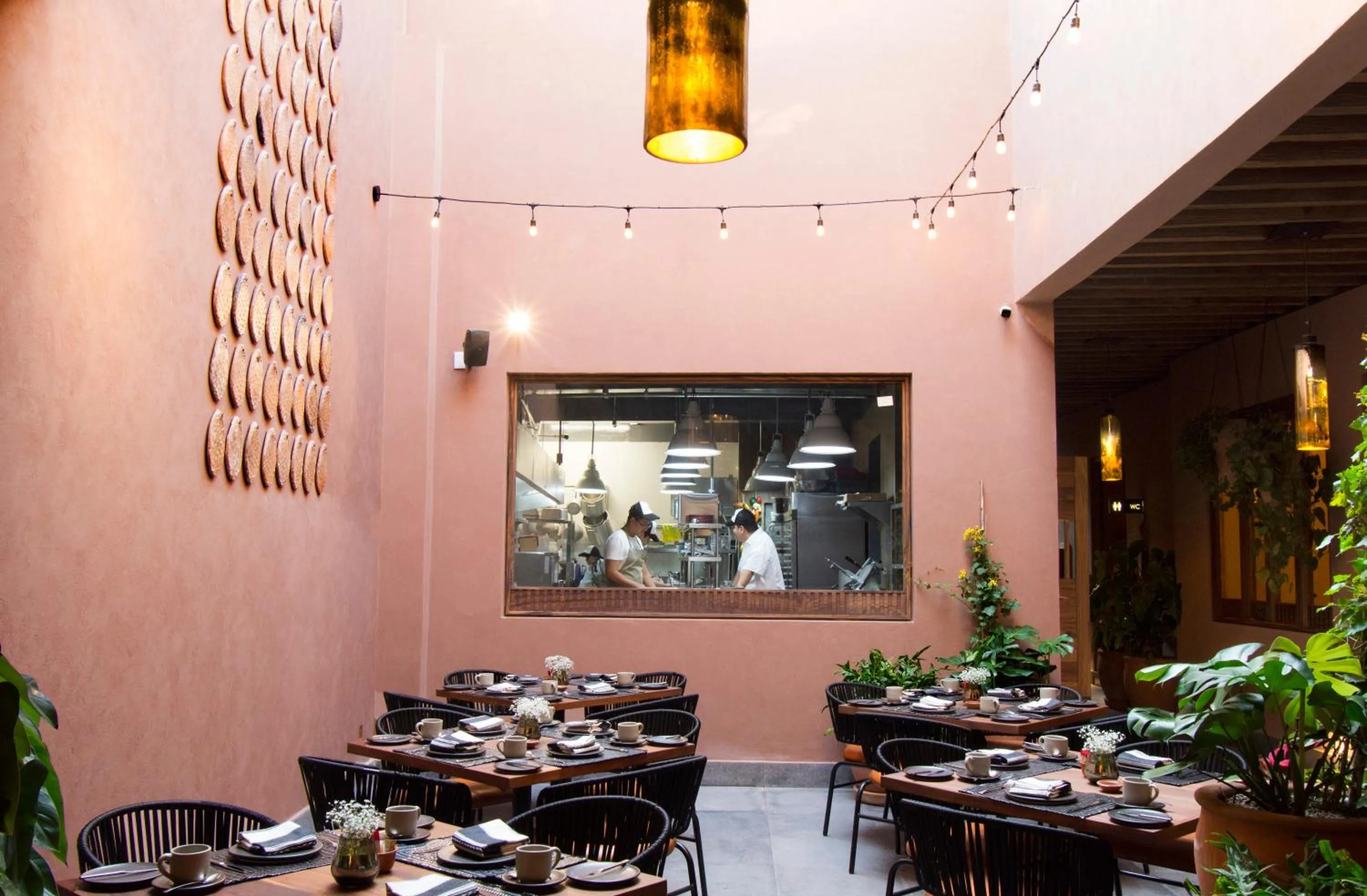 Restaurant/places to eat in Casa Santiago Hotel Boutique