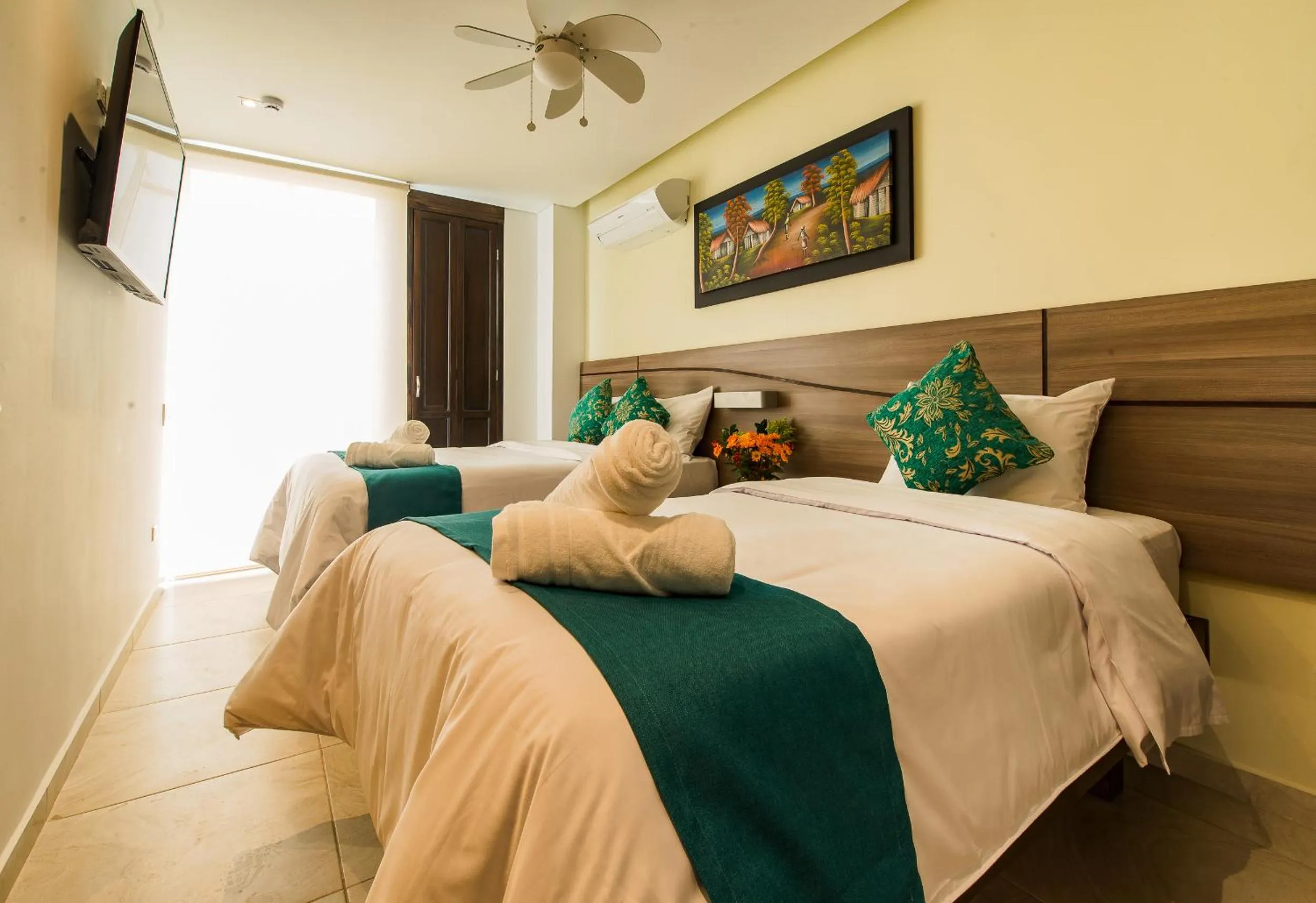 Bed in Hotel Boutique Marbore