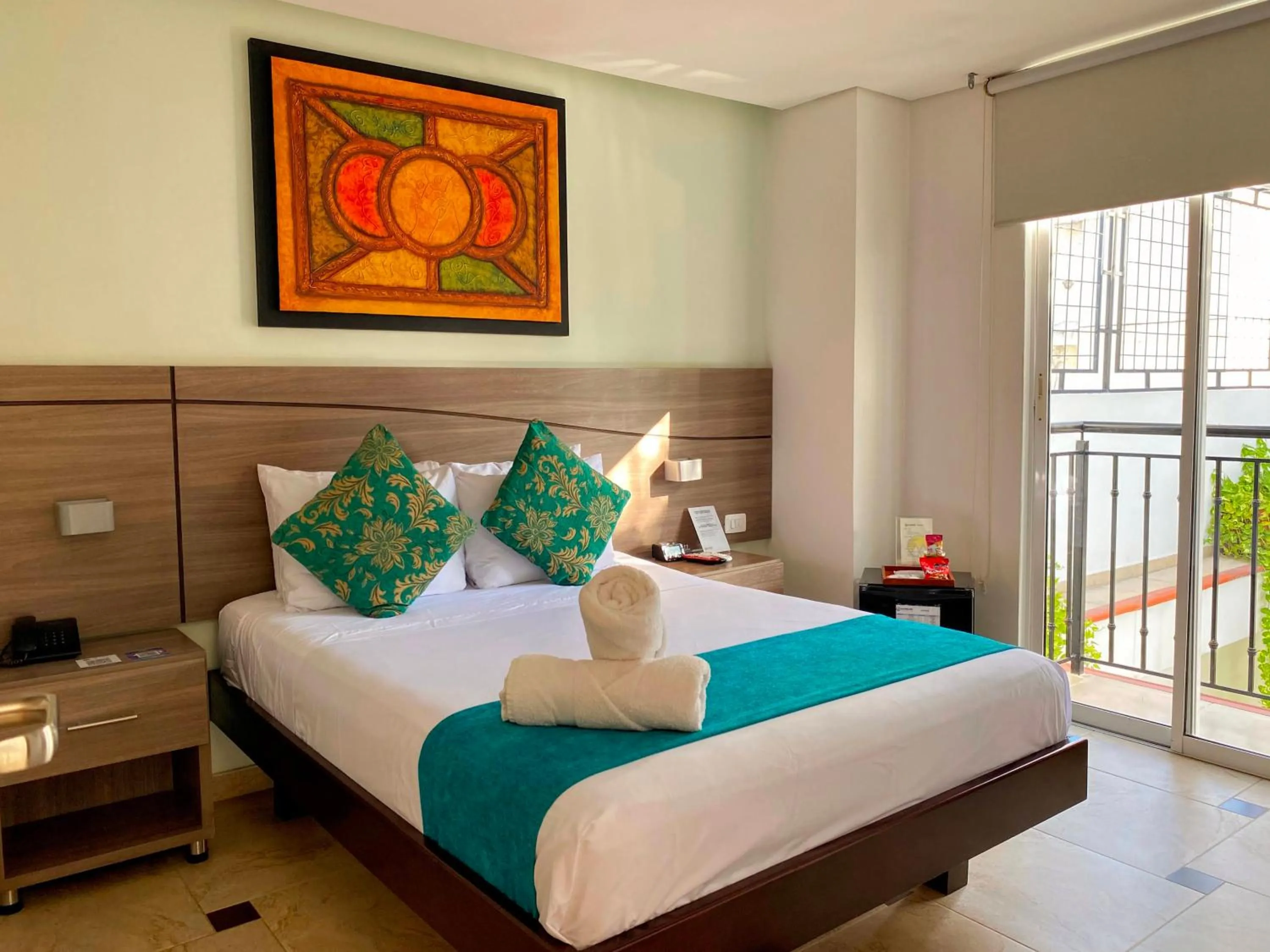 Bed in Hotel Boutique Marbore