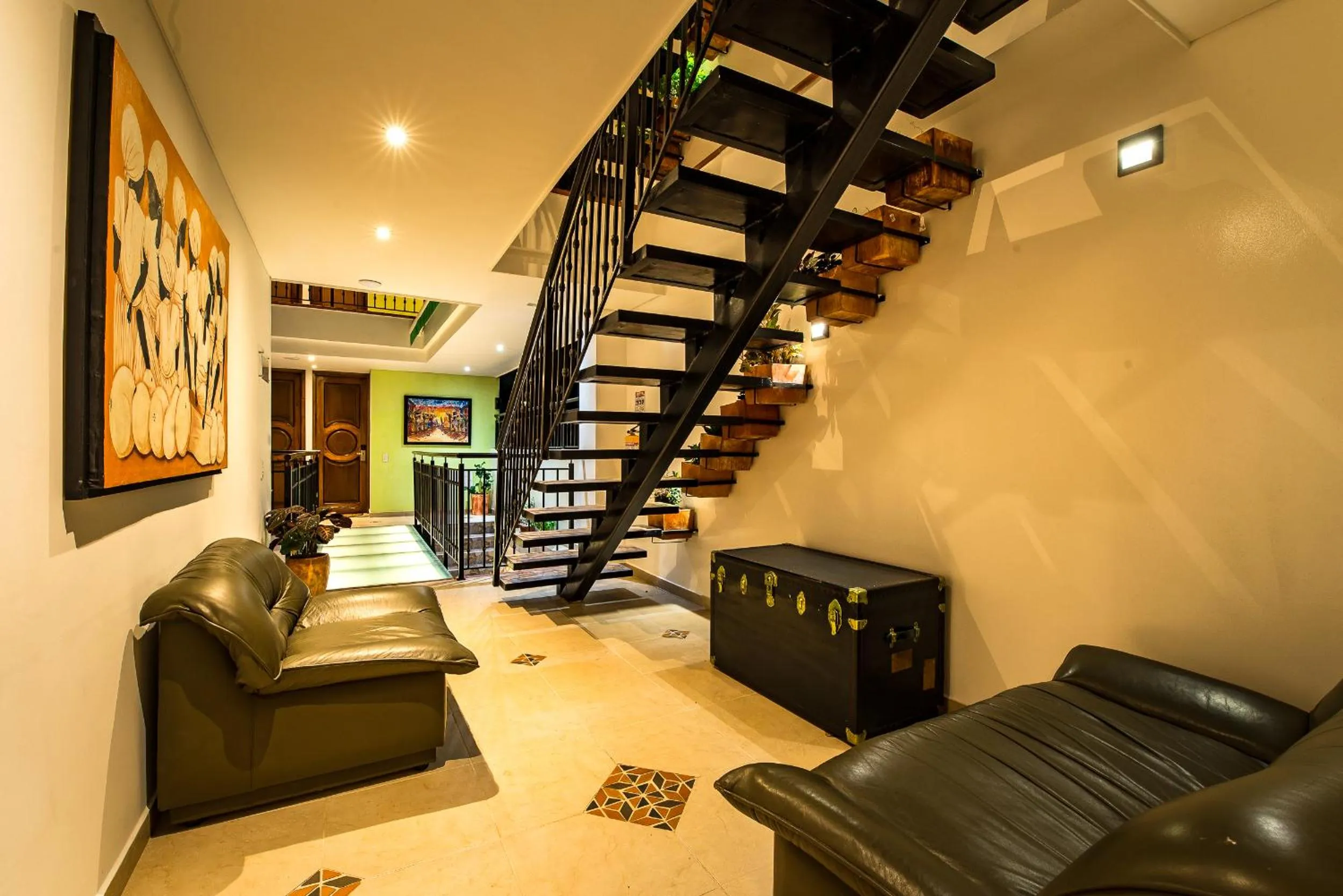 Living room in Hotel Boutique Marbore