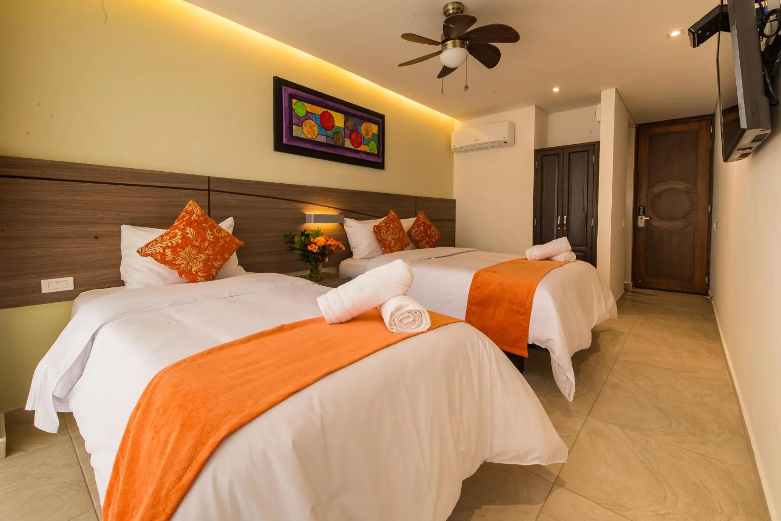 Bed in Hotel Boutique Marbore