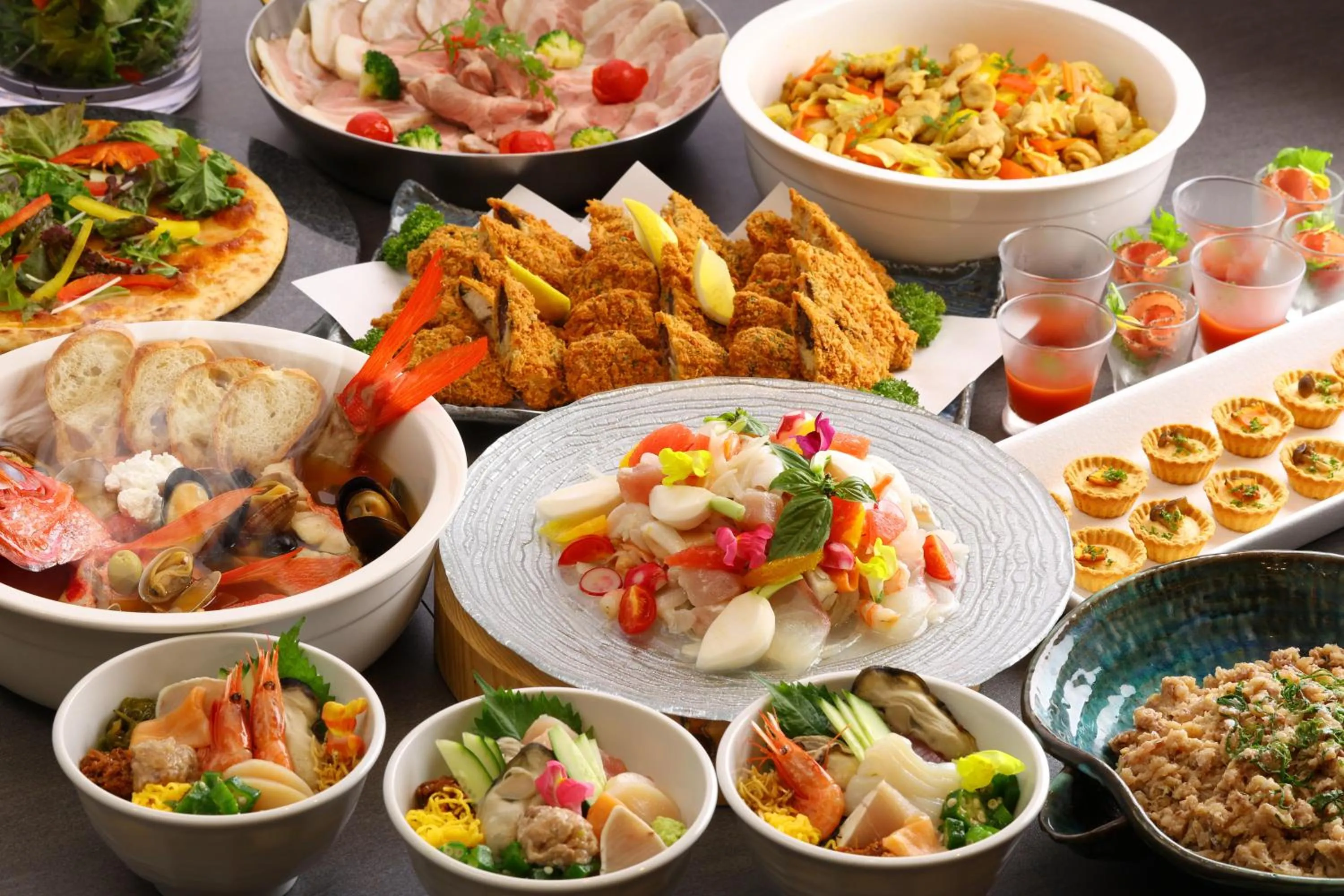 Food in KAMENOI HOTEL Kujukuri