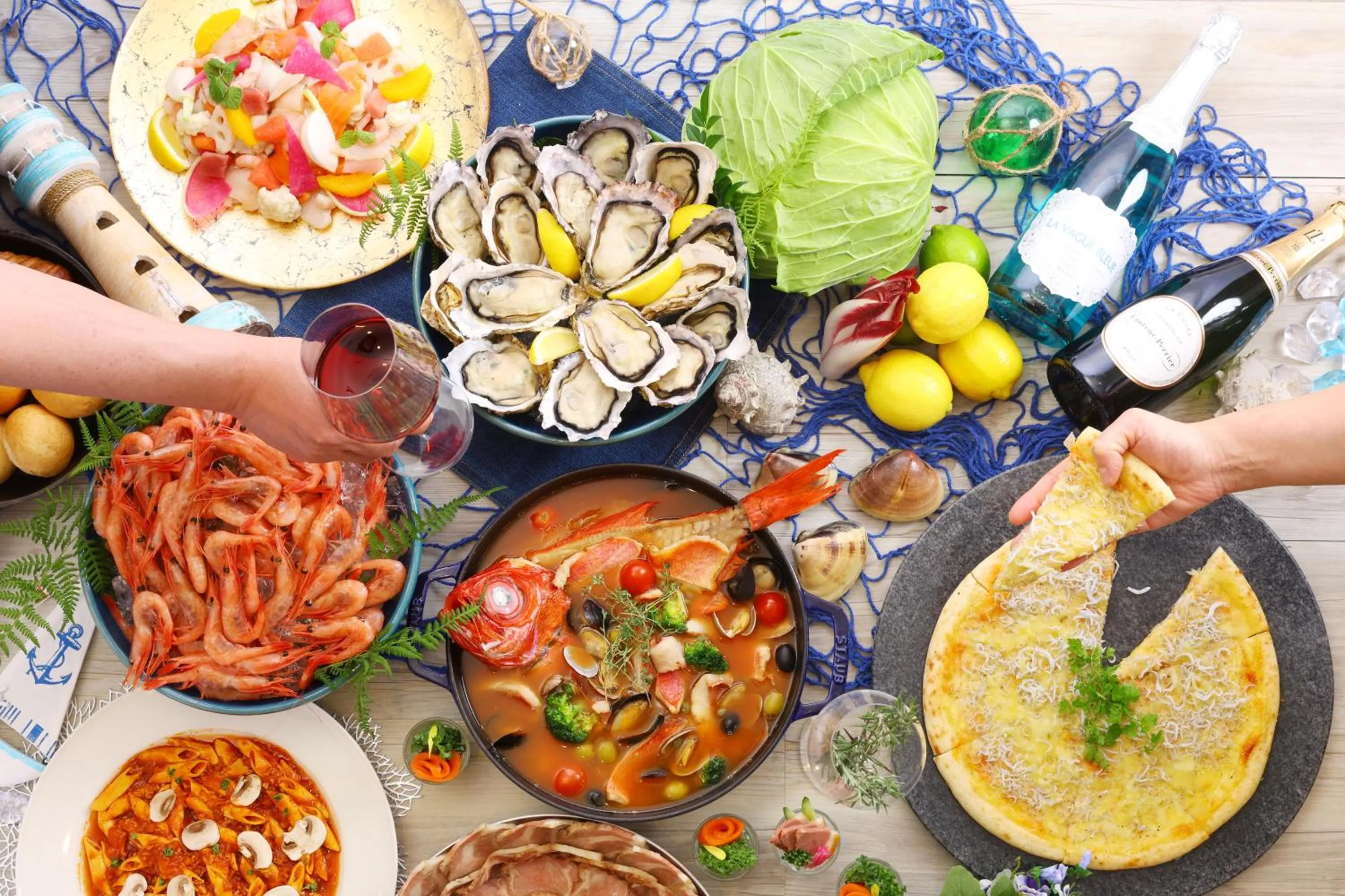 Dinner in KAMENOI HOTEL Kujukuri