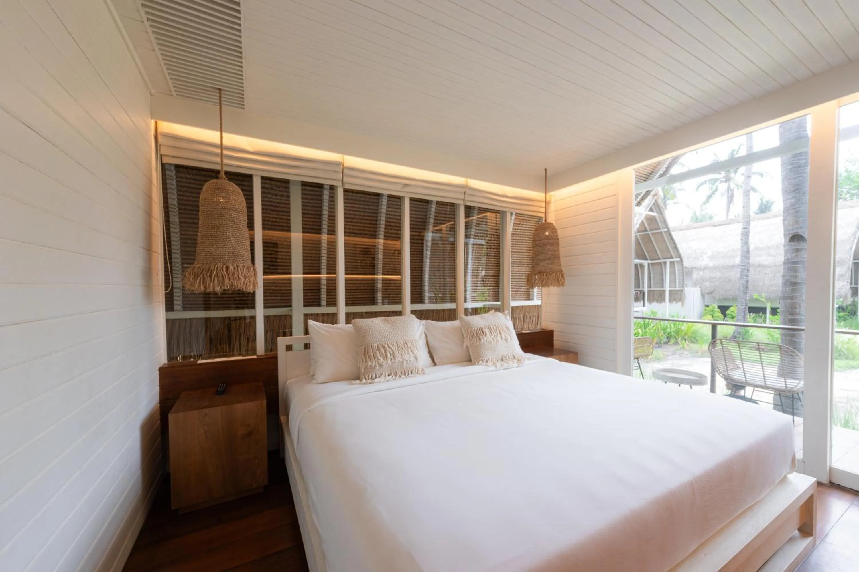 Decorative detail, Bed in Hotel Lumi Gili Trawangan