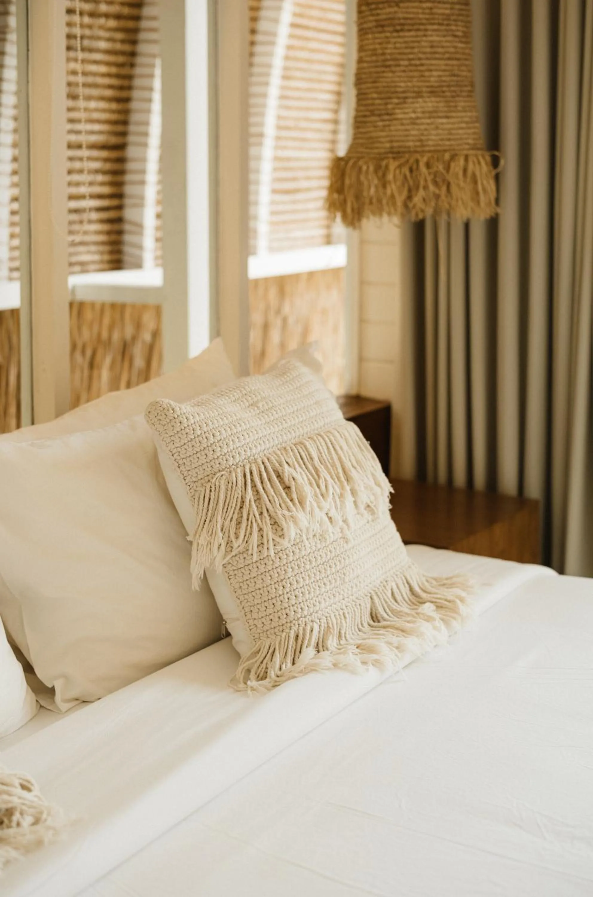 Decorative detail, Bed in Hotel Lumi Gili Trawangan