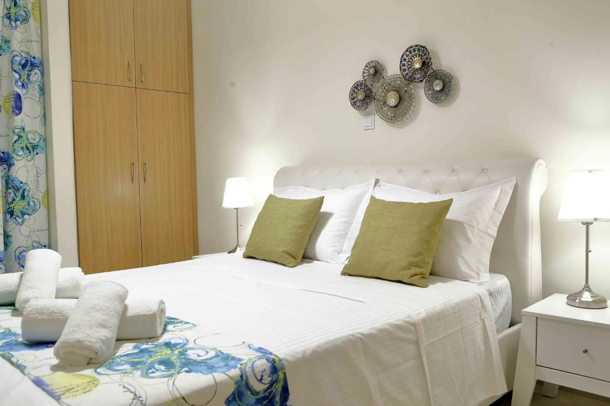 Bed in Best House, Anakreontos, Perivolaki, Nikaia, P...