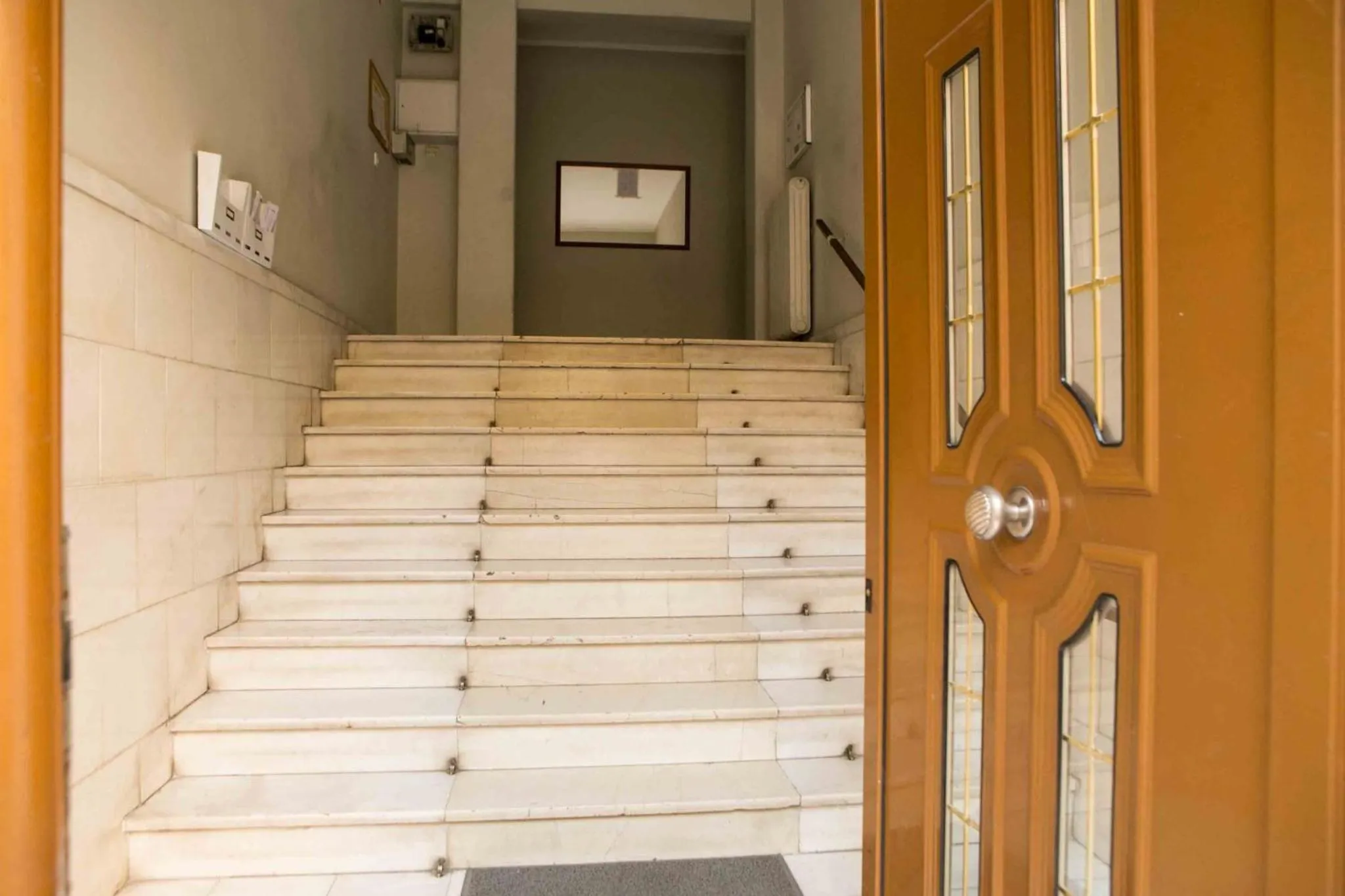 Facade/entrance in Best House, Kolchidos, Ampelokipoi Metro, Athens