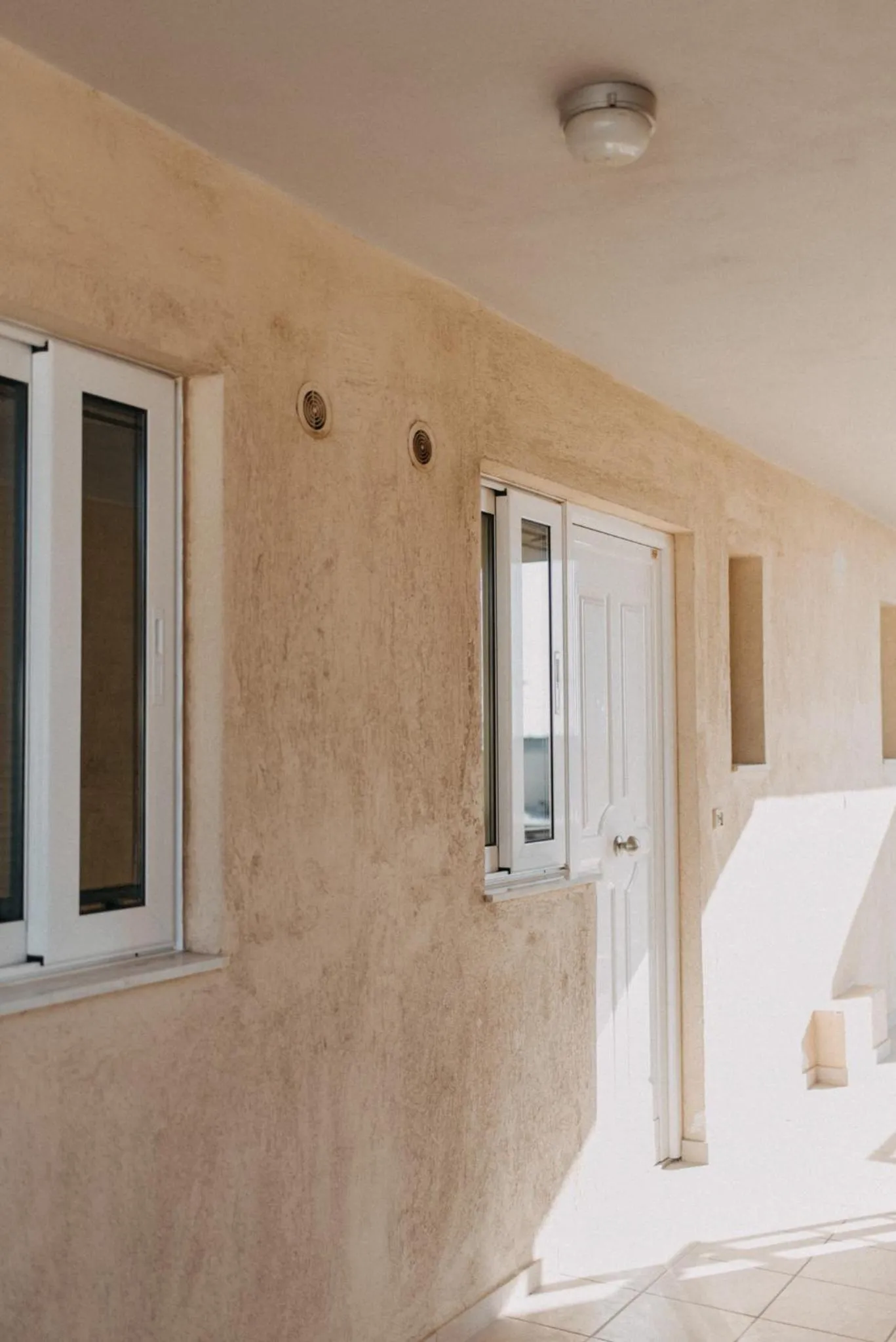 Facade/entrance in Best House, Nirvana II, Patra