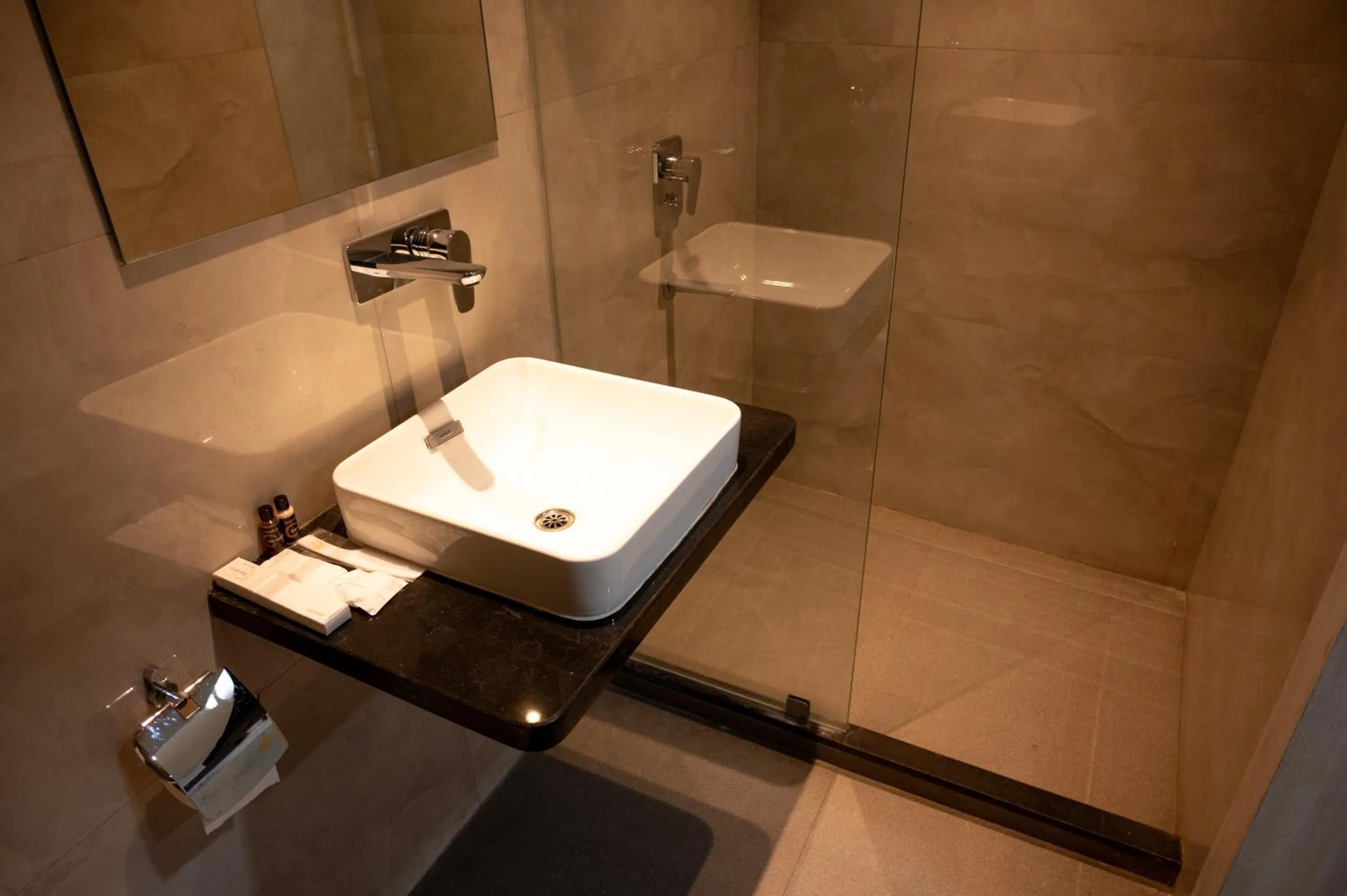 Toilet in The Opus Kolkata - A Boutique Hotel