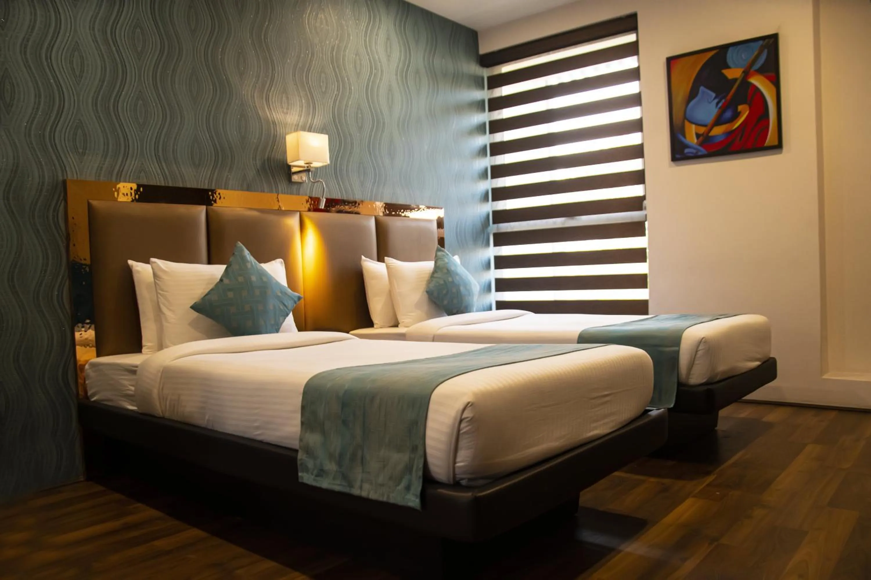 Photo of the whole room, Bed in The Opus Kolkata - A Boutique Hotel