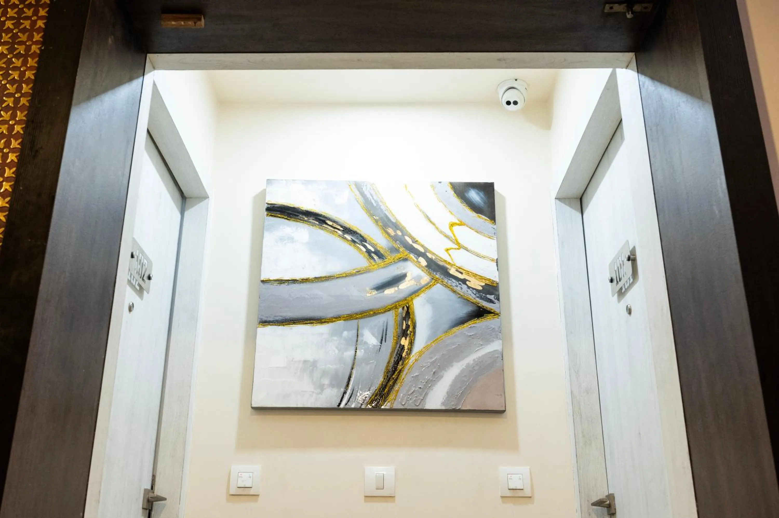 Decorative detail in The Opus Kolkata - A Boutique Hotel