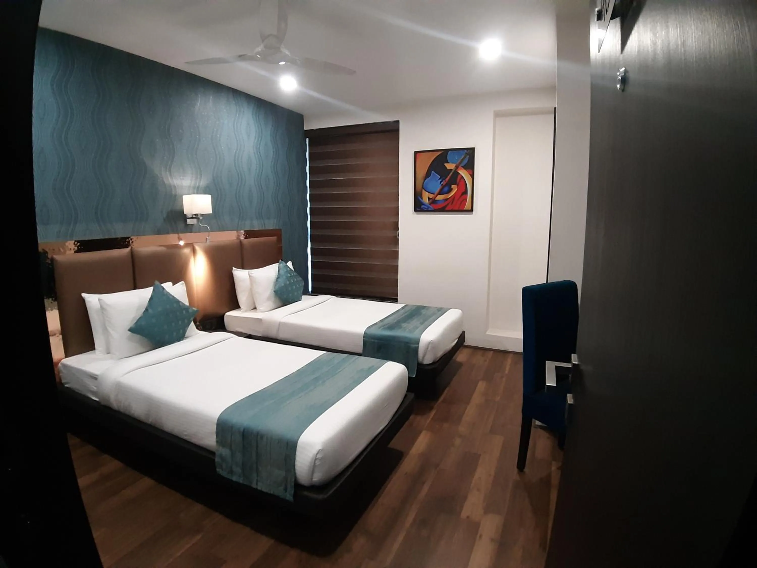 Photo of the whole room, Bed in The Opus Kolkata - A Boutique Hotel