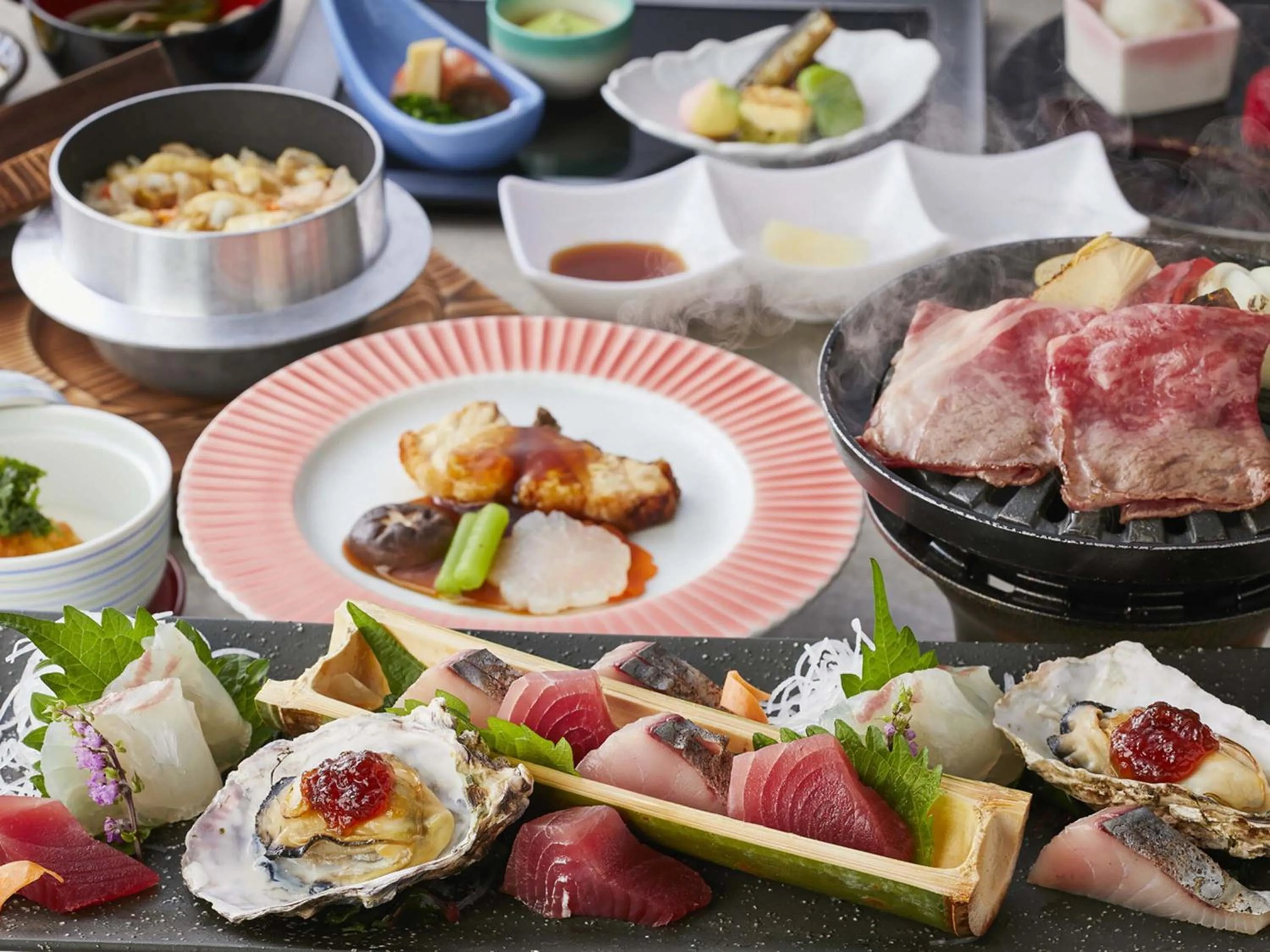 Dinner in KAMENOI HOTEL Ako