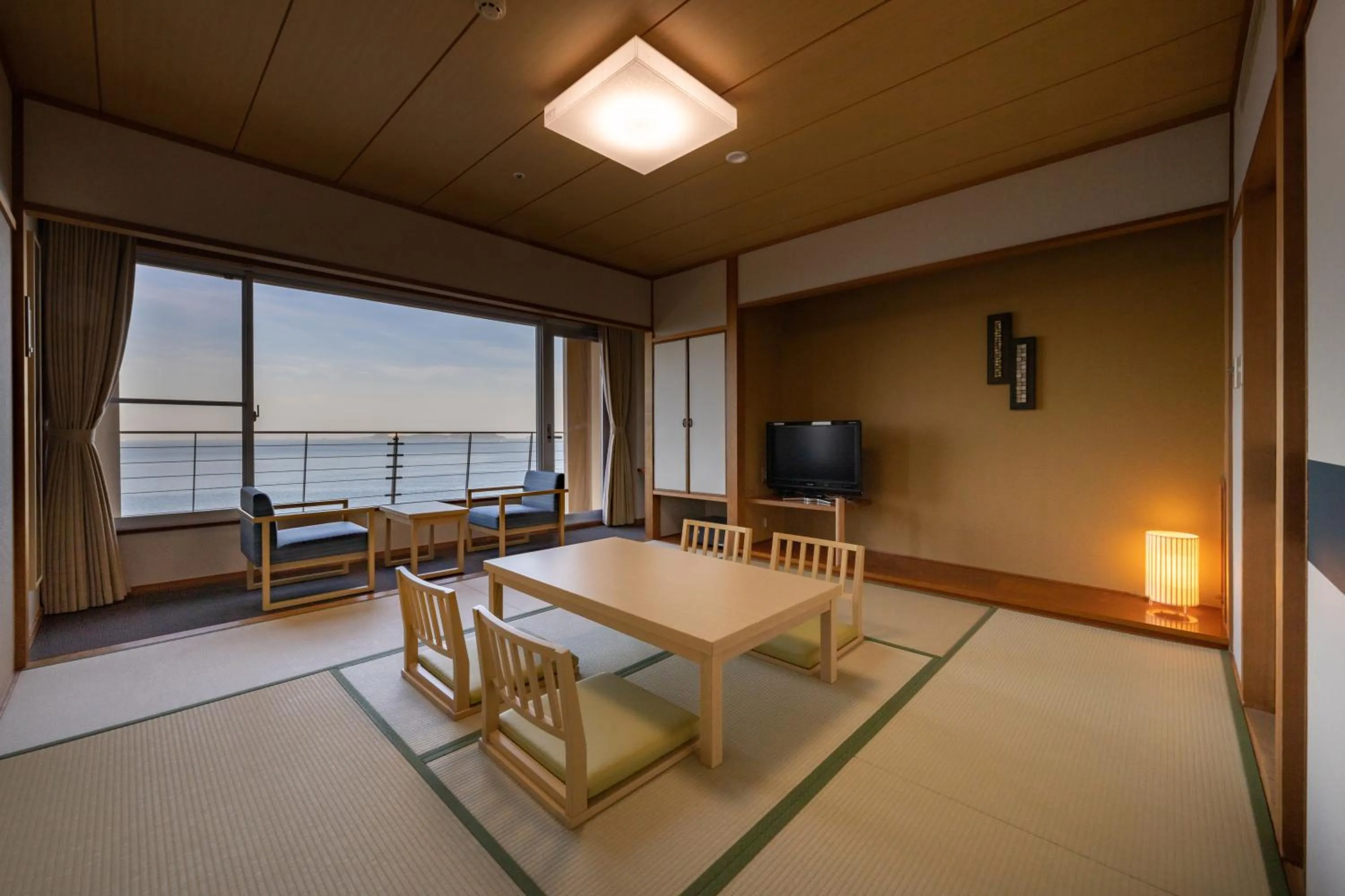 Japanese-style Room - single occupancy - Ocean View with Toilet in KAMENOI HOTEL Ako