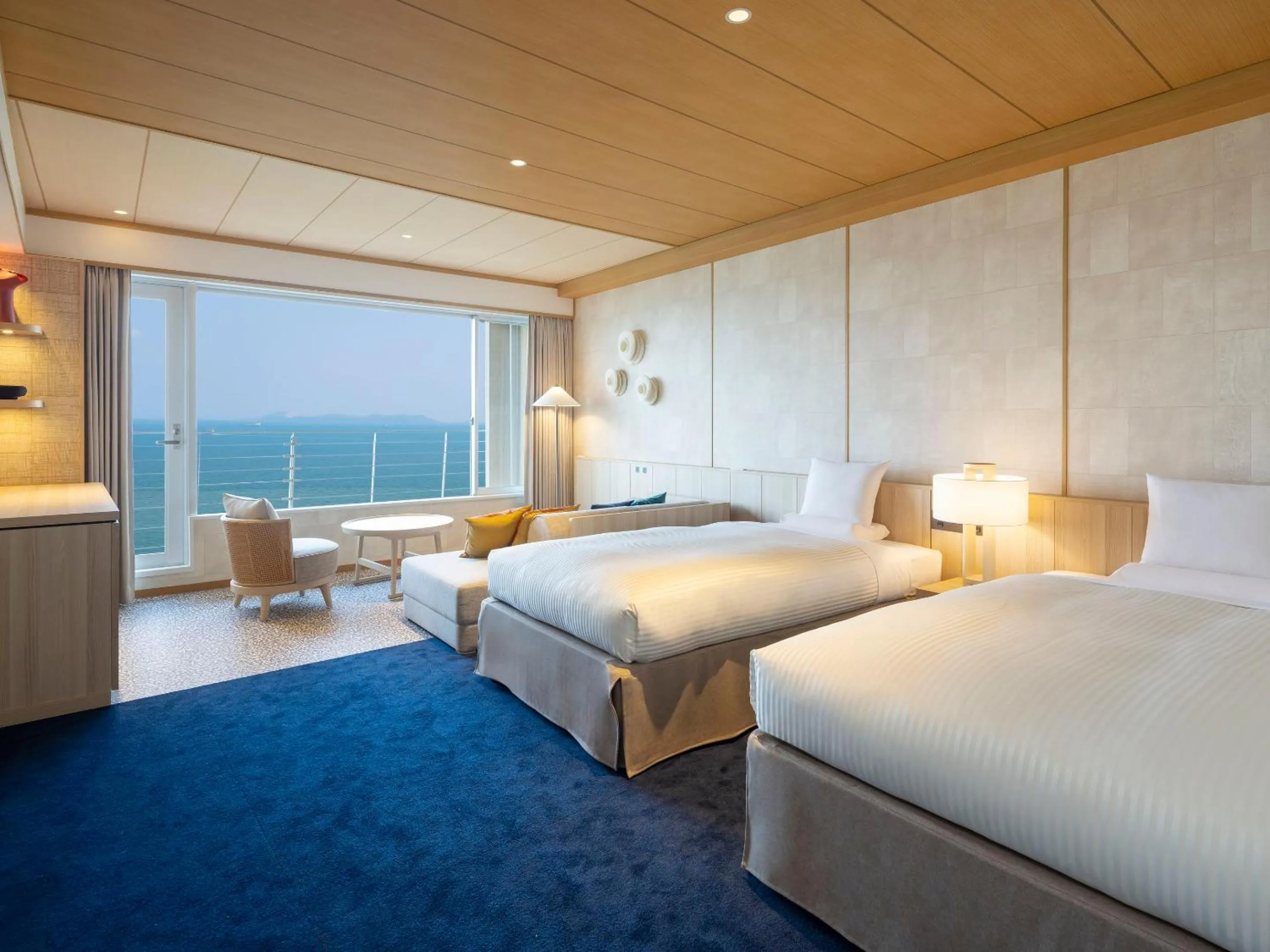 Deluxe Room up to 4 Adults - single occupancy - Ocean View with View Bath  in KAMENOI HOTEL Ako