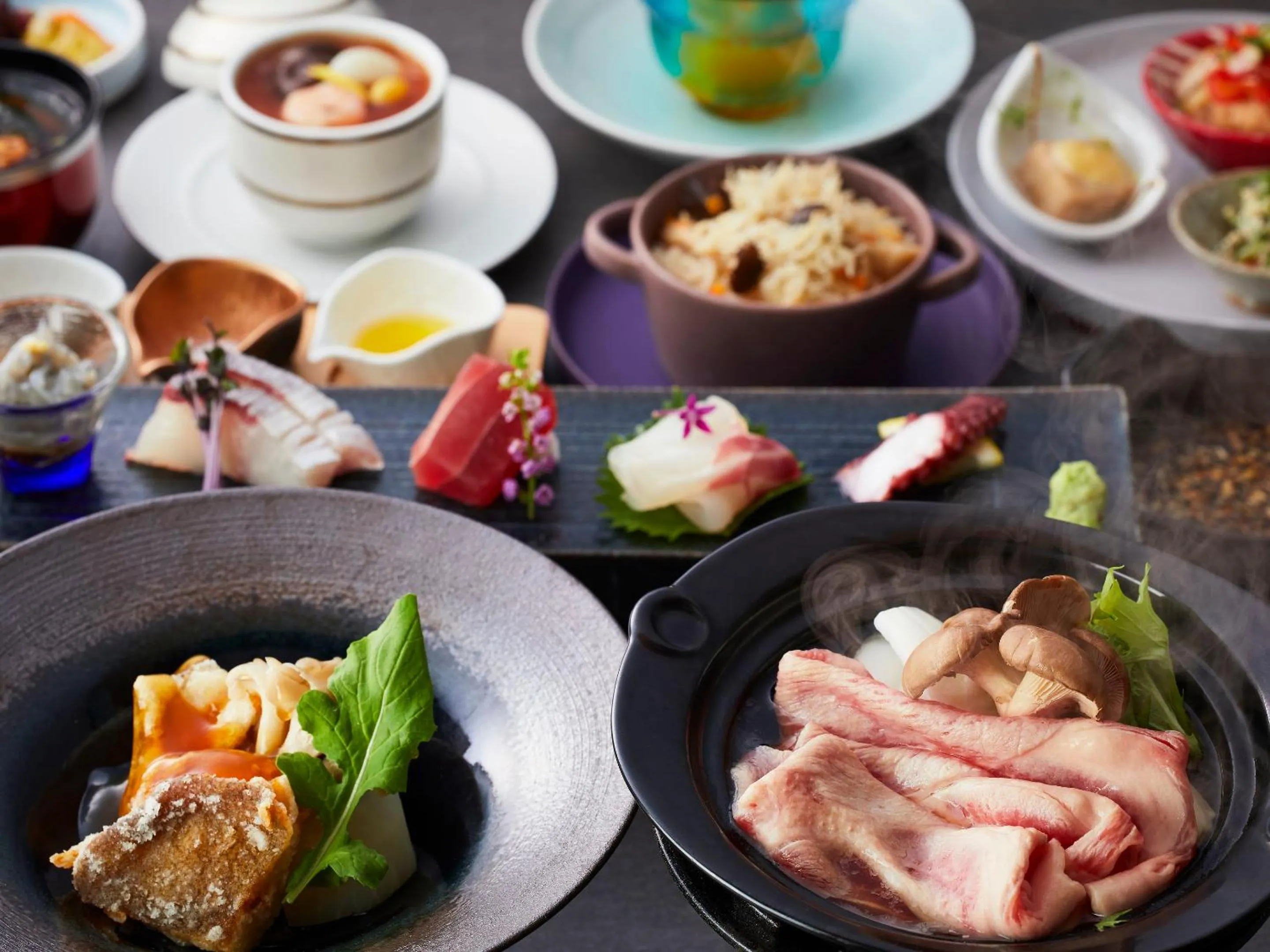 Food in KAMENOI HOTEL Ako