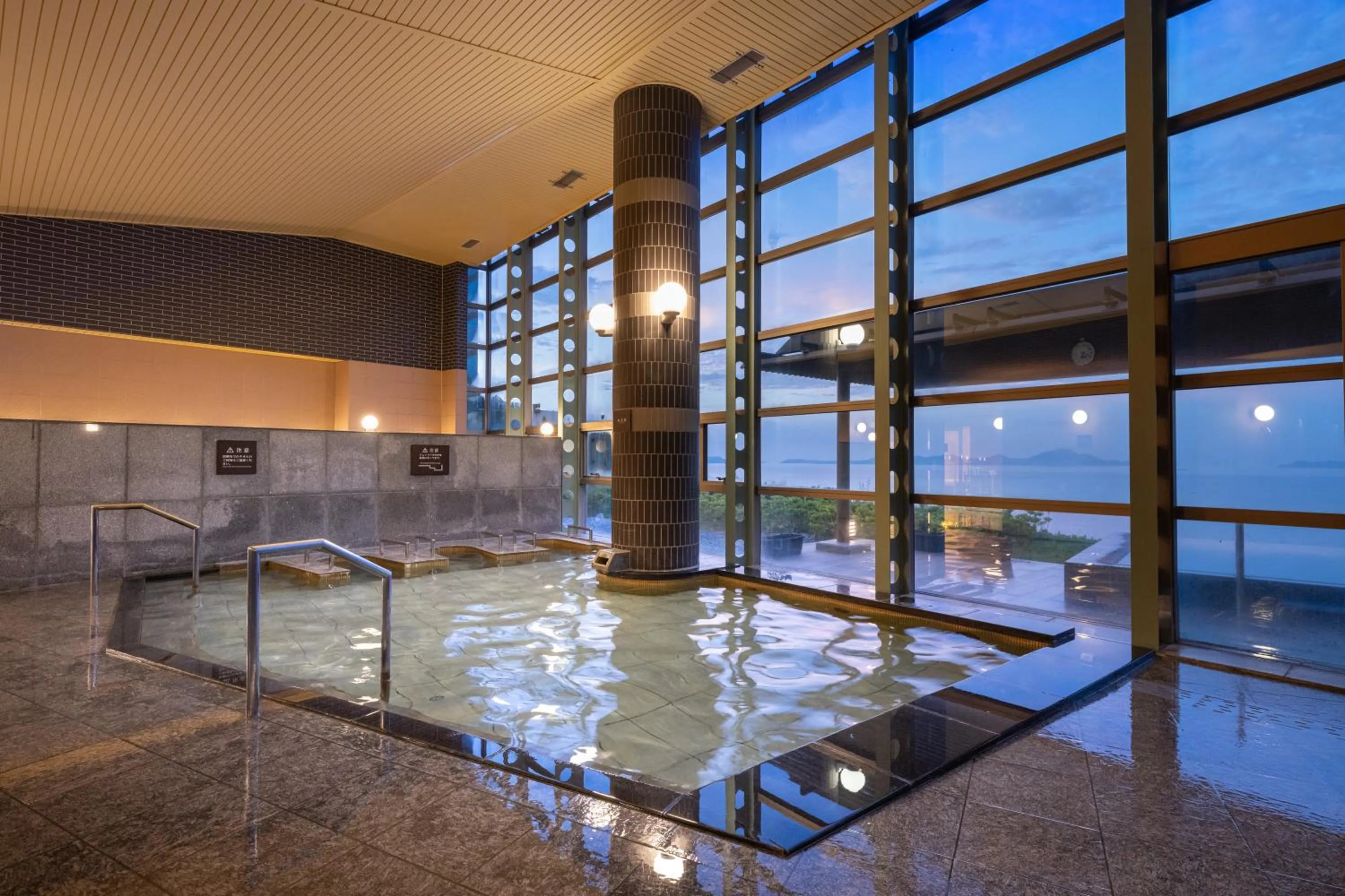 Hot Spring Bath in KAMENOI HOTEL Ako