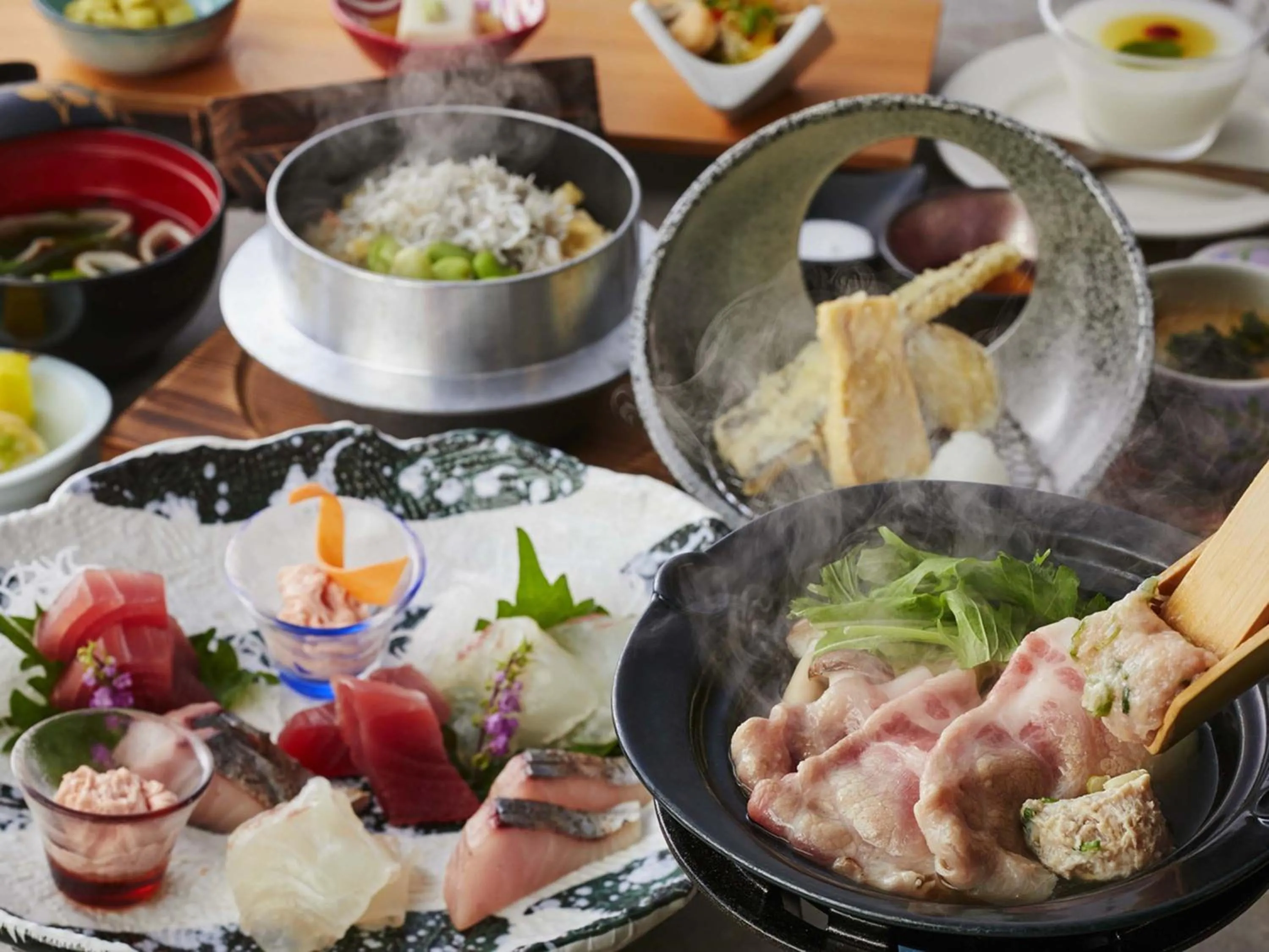 Dinner in KAMENOI HOTEL Ako