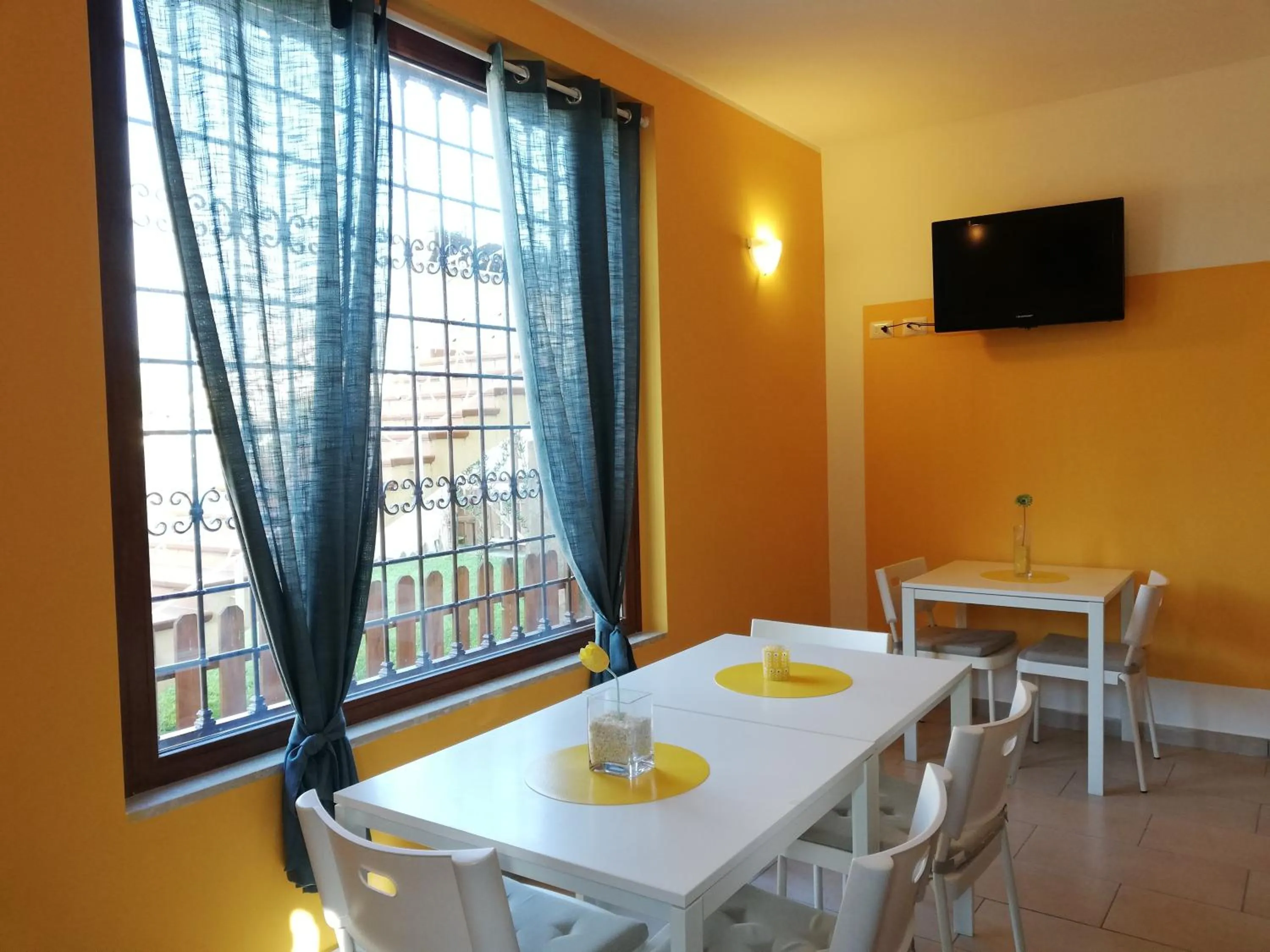 Decorative detail in The Yellow House