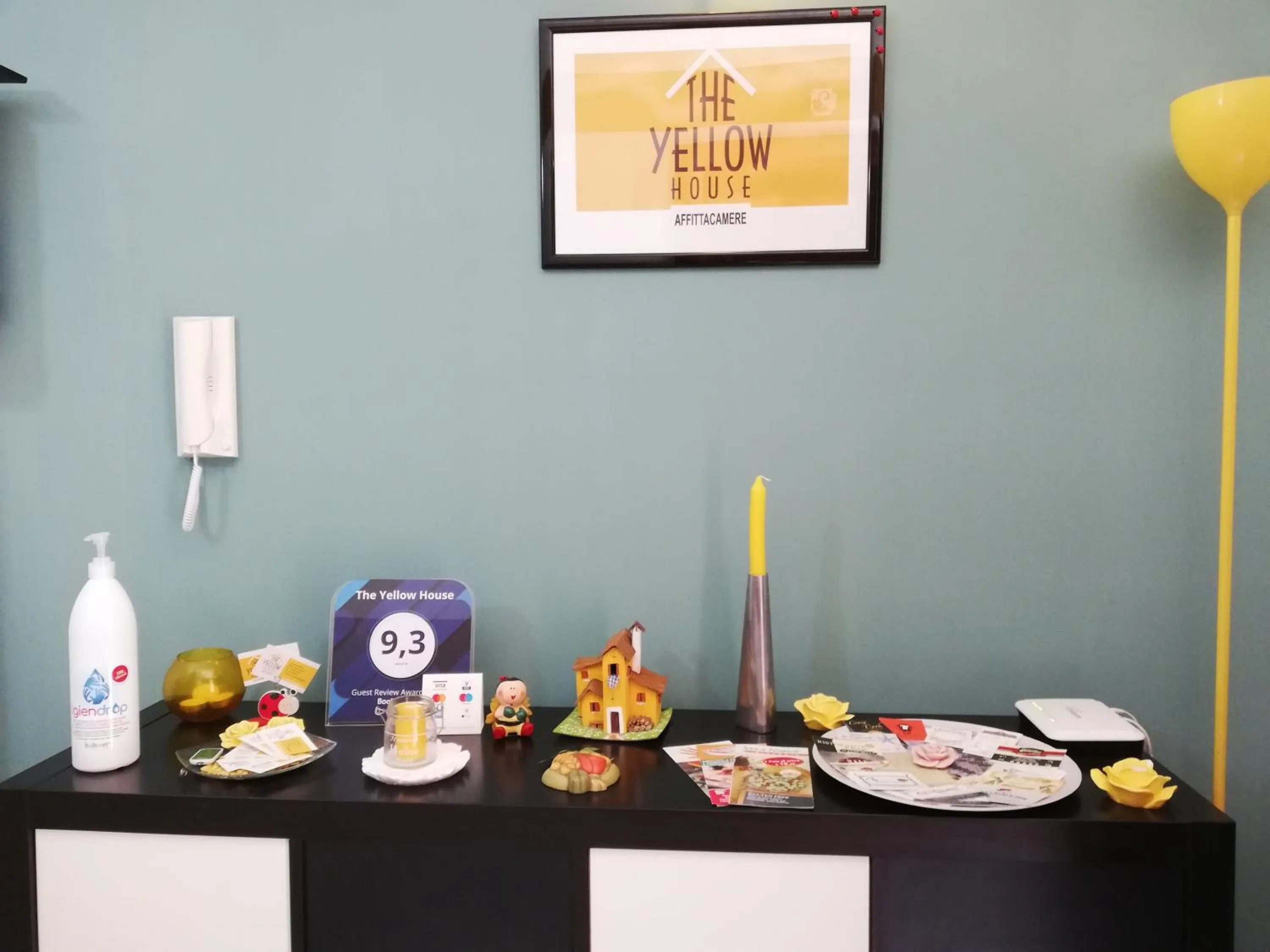 Property logo or sign in The Yellow House