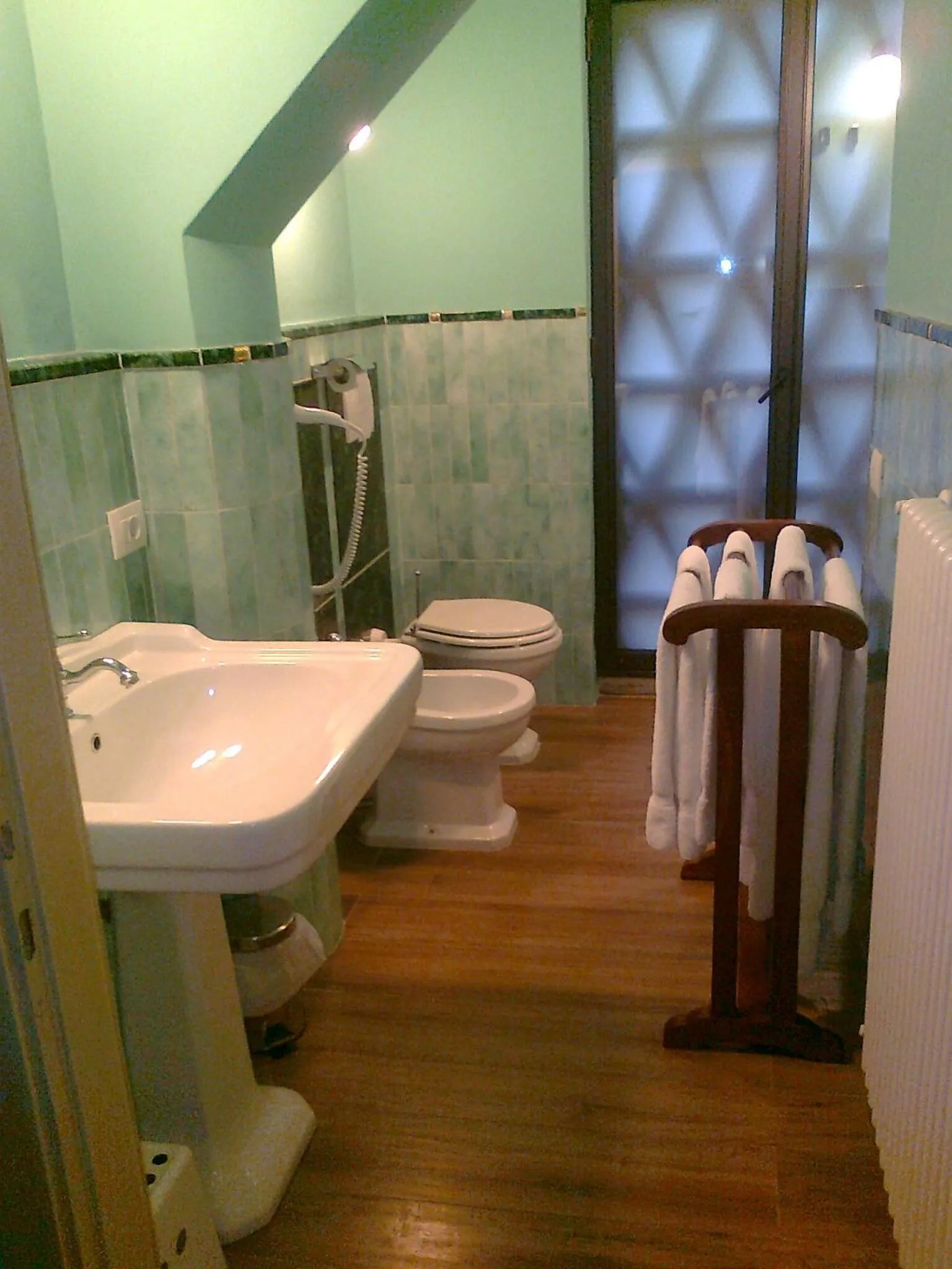 Bathroom in La Pietra Piana Casa Vacanze