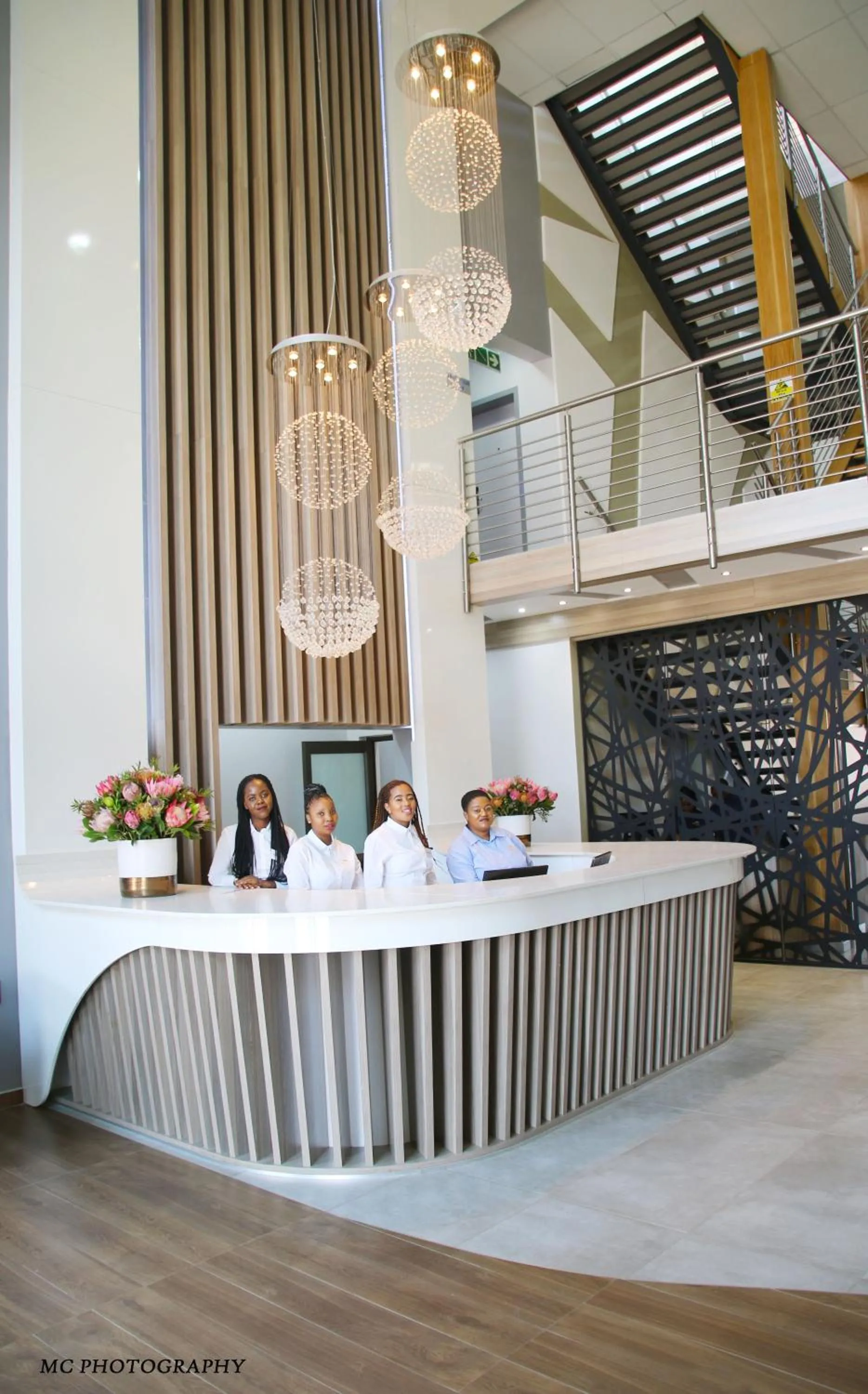 Facade/entrance in King's Palace Hotel Rustenburg