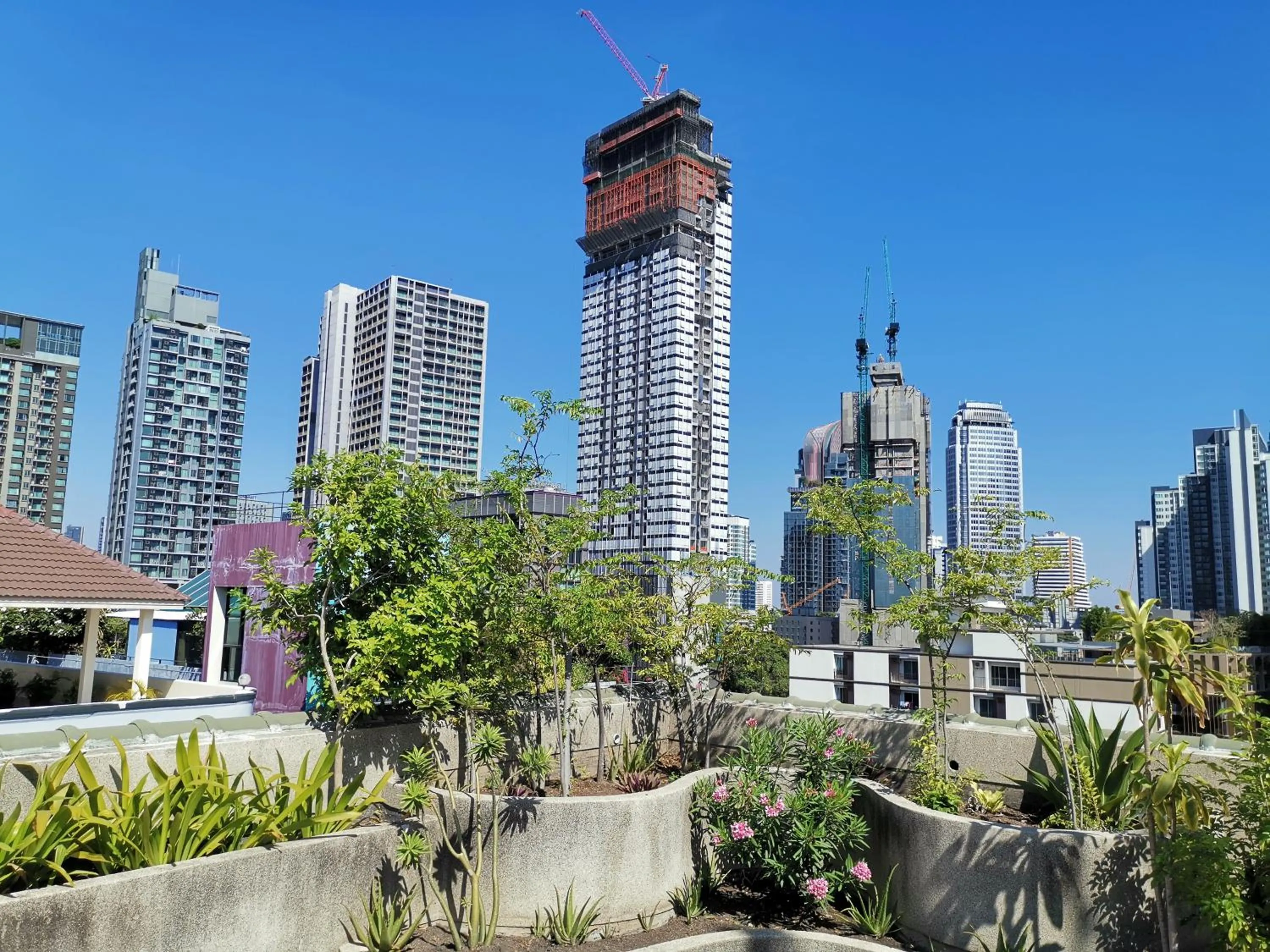 City view in NT Place Sukhumvit Suites